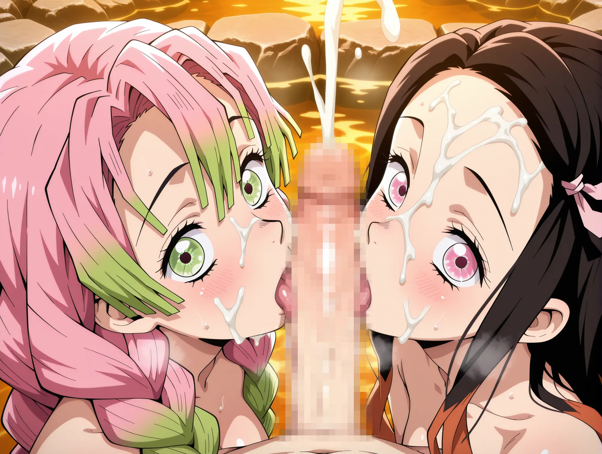 顔射