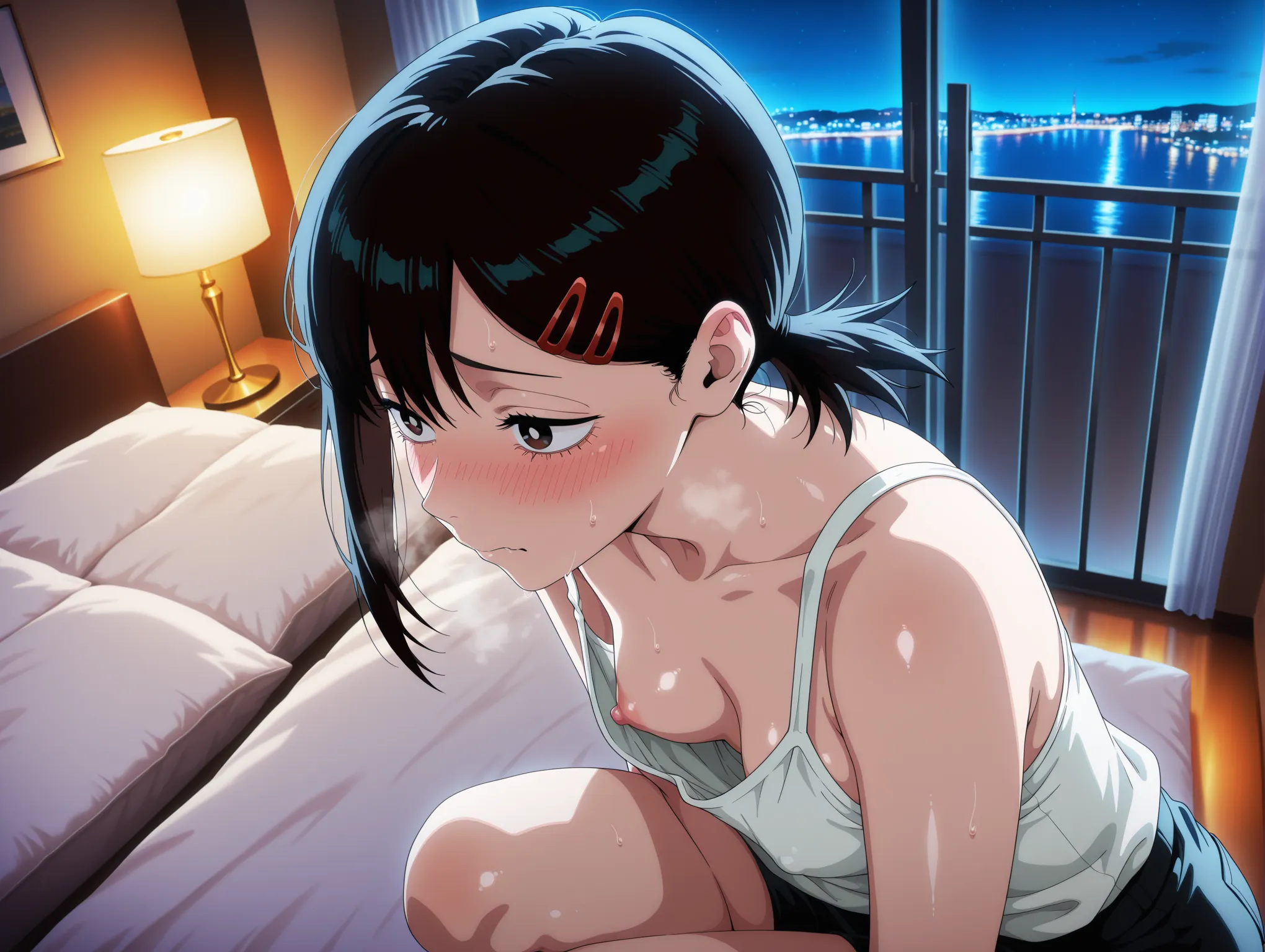 胸チラ