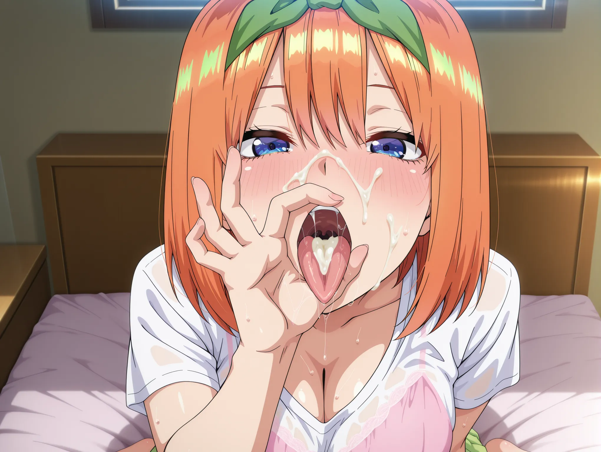 顔射