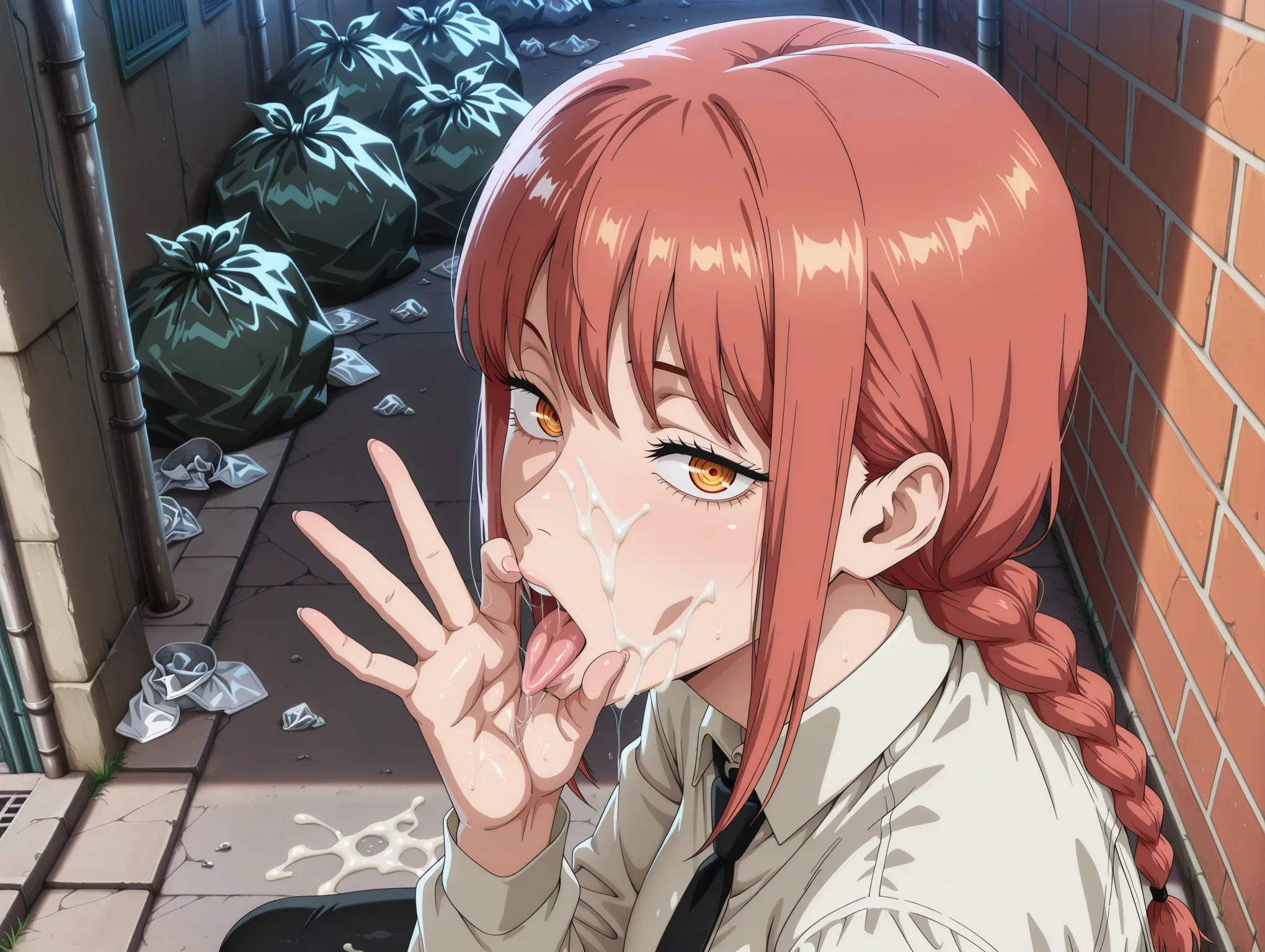 顔射