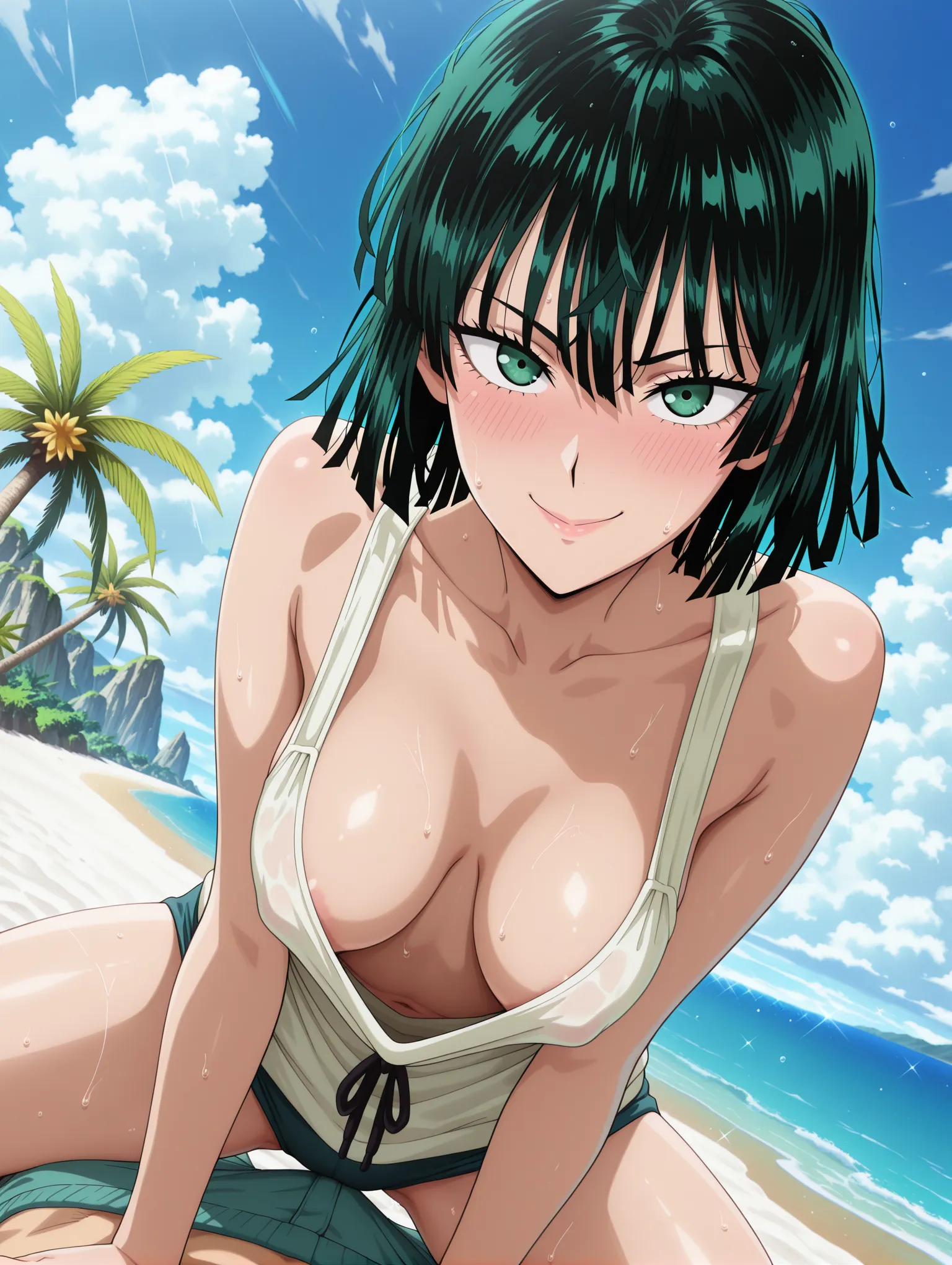 胸チラ