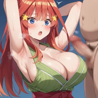 腋コキ