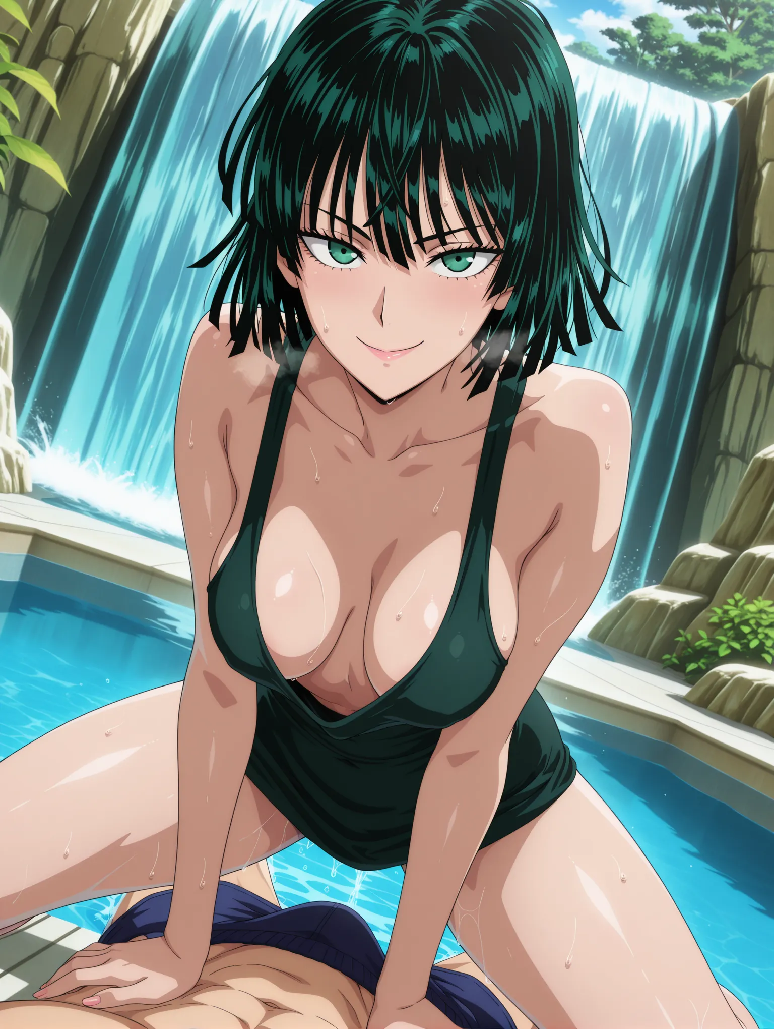 胸チラ