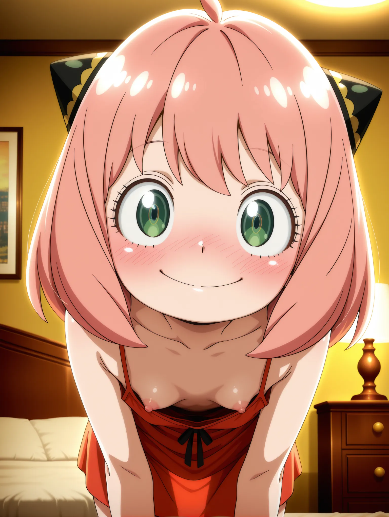 胸チラ