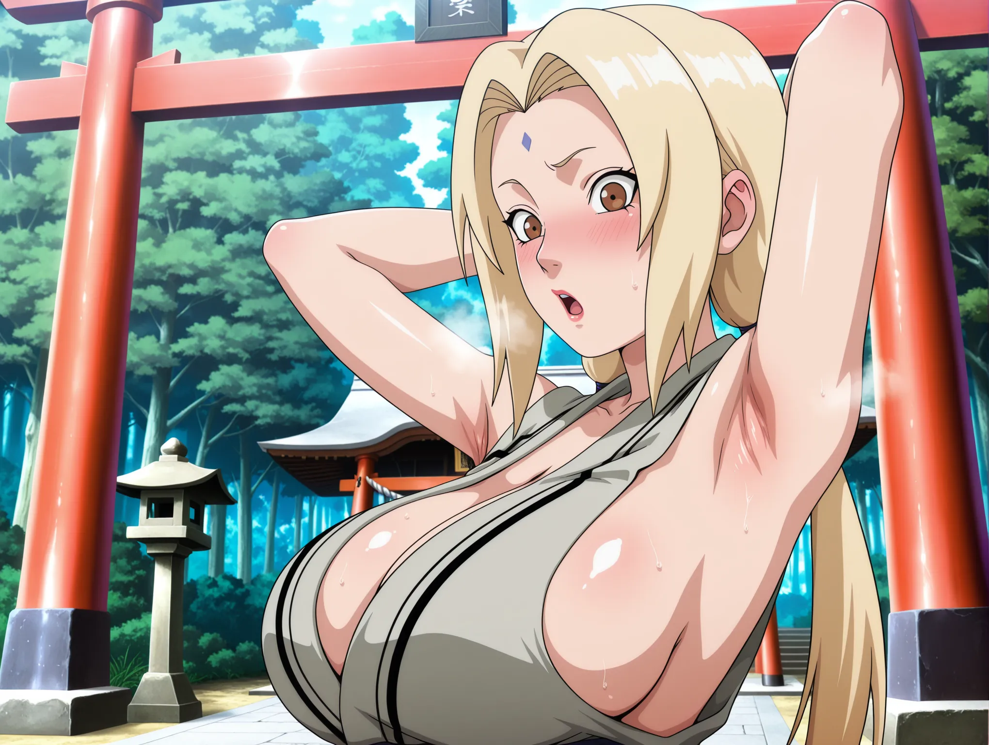 横乳