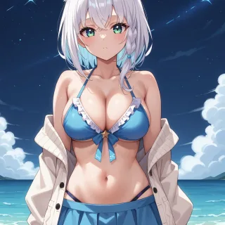 谷間