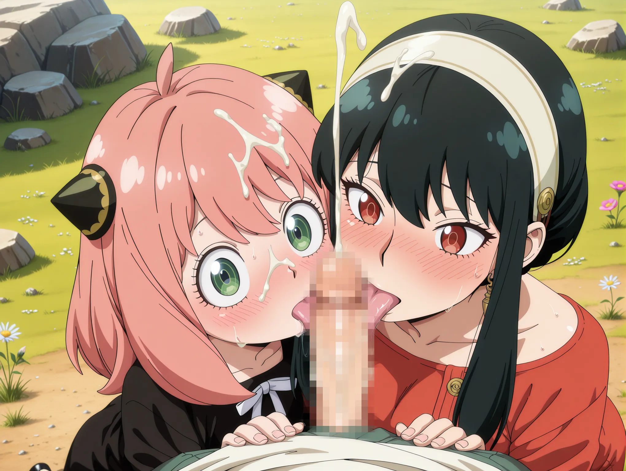 精液ぶっかけ