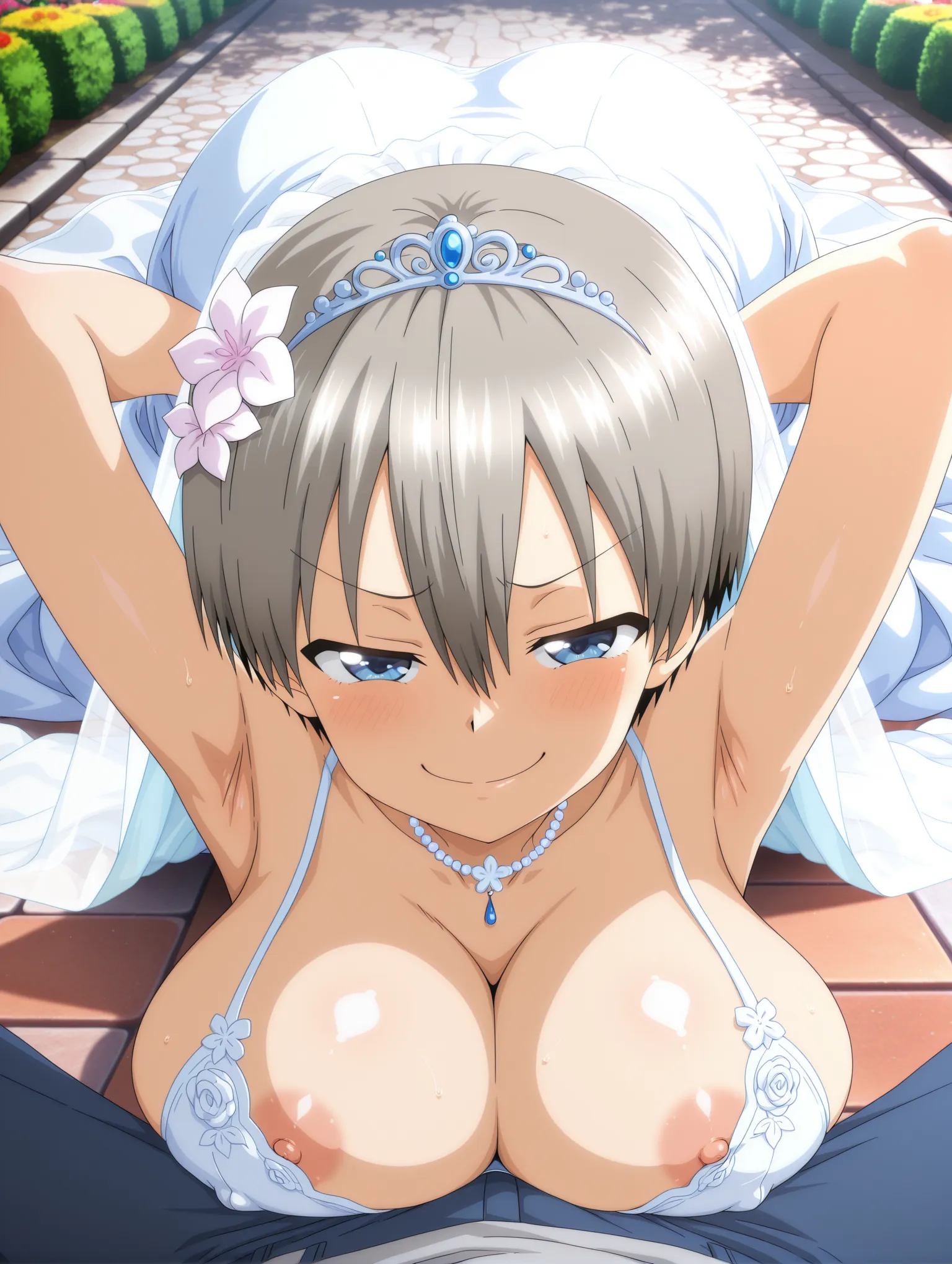 胸チラ