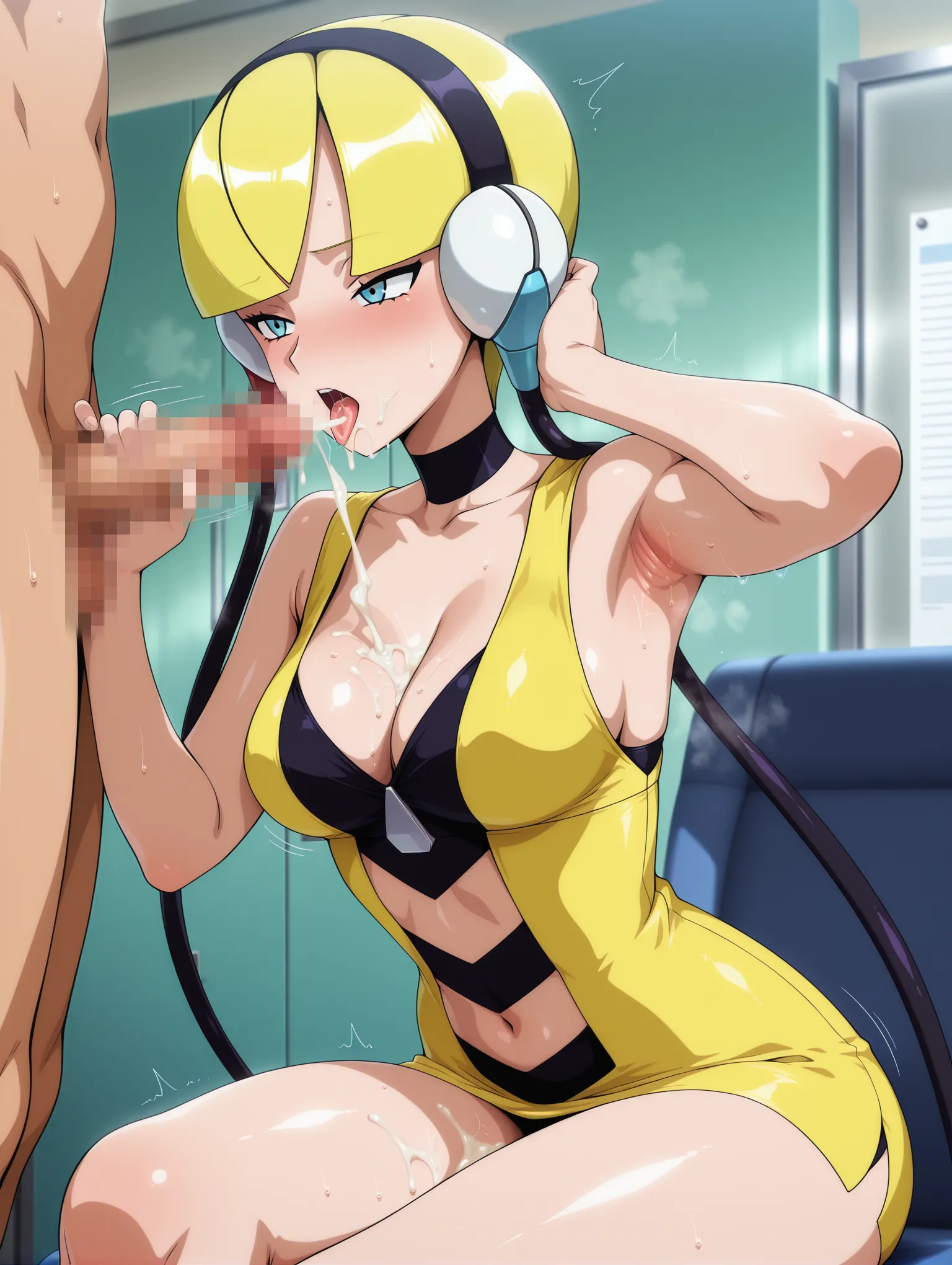 腋コキ