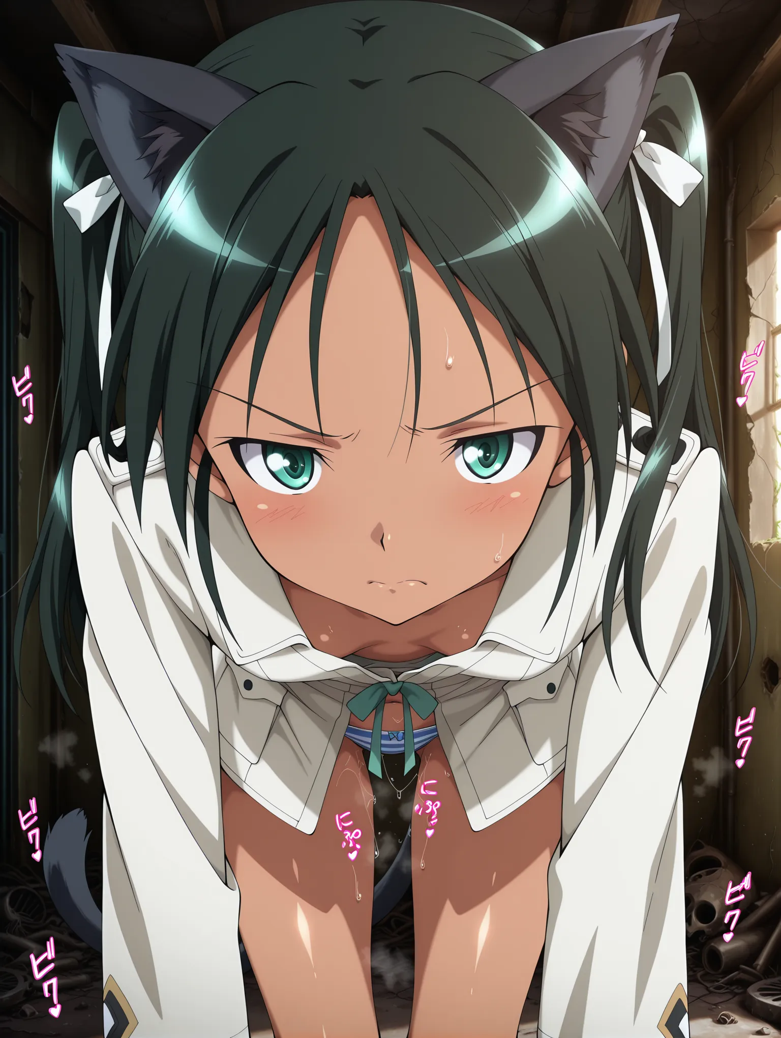 胸チラ