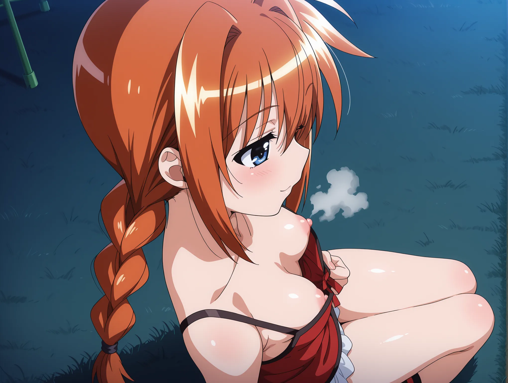 胸チラ