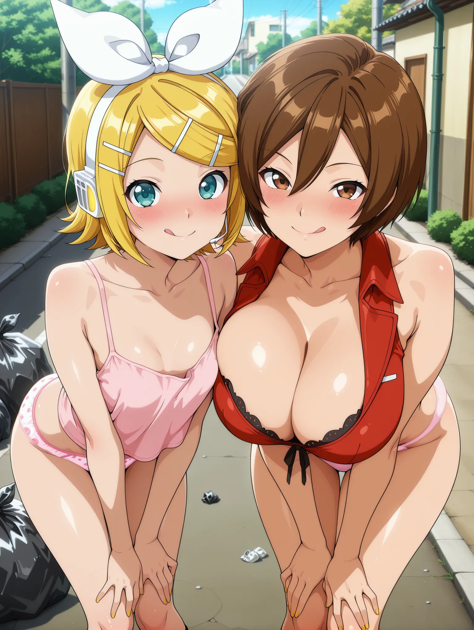 谷間