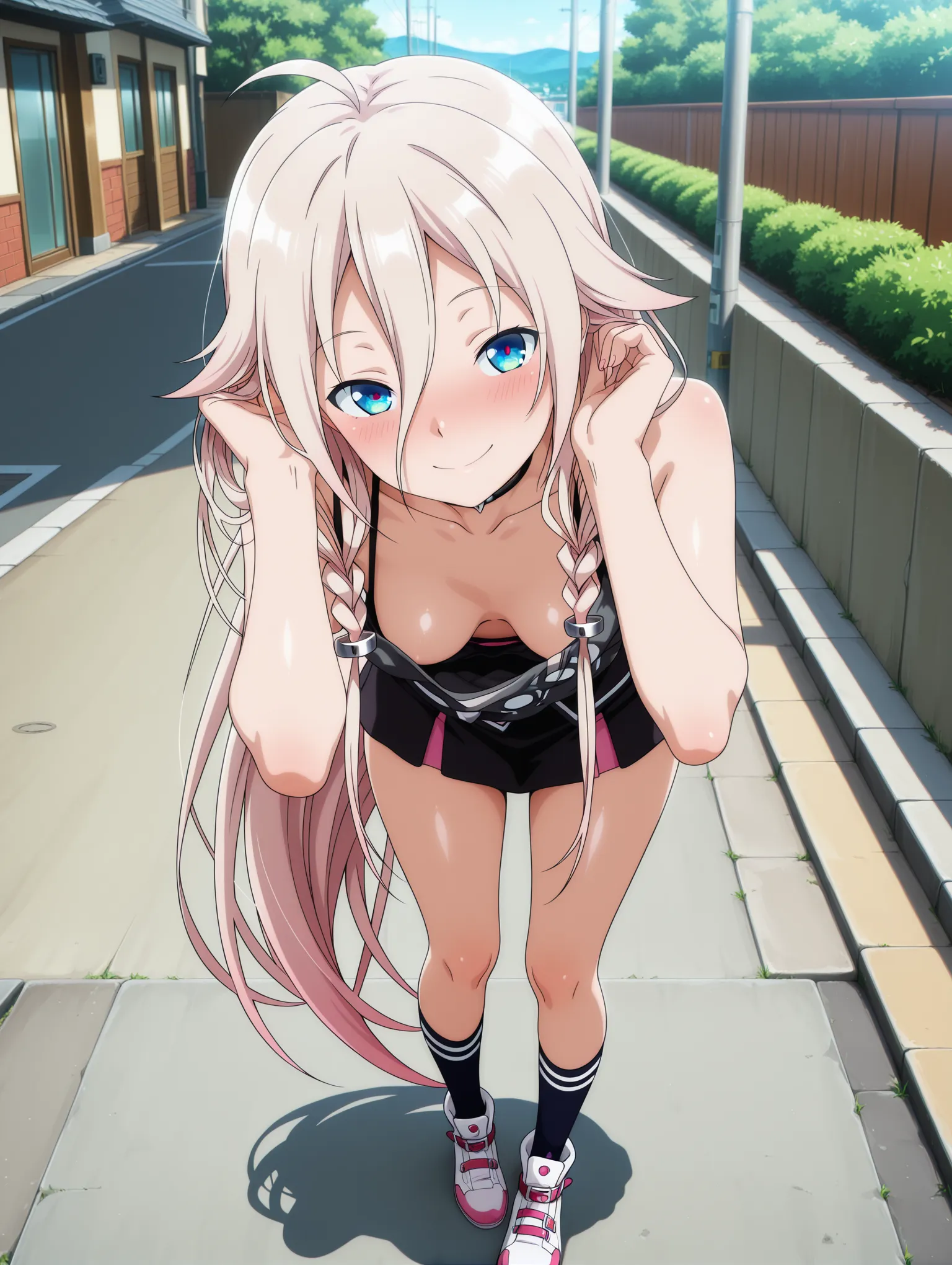 胸チラ
