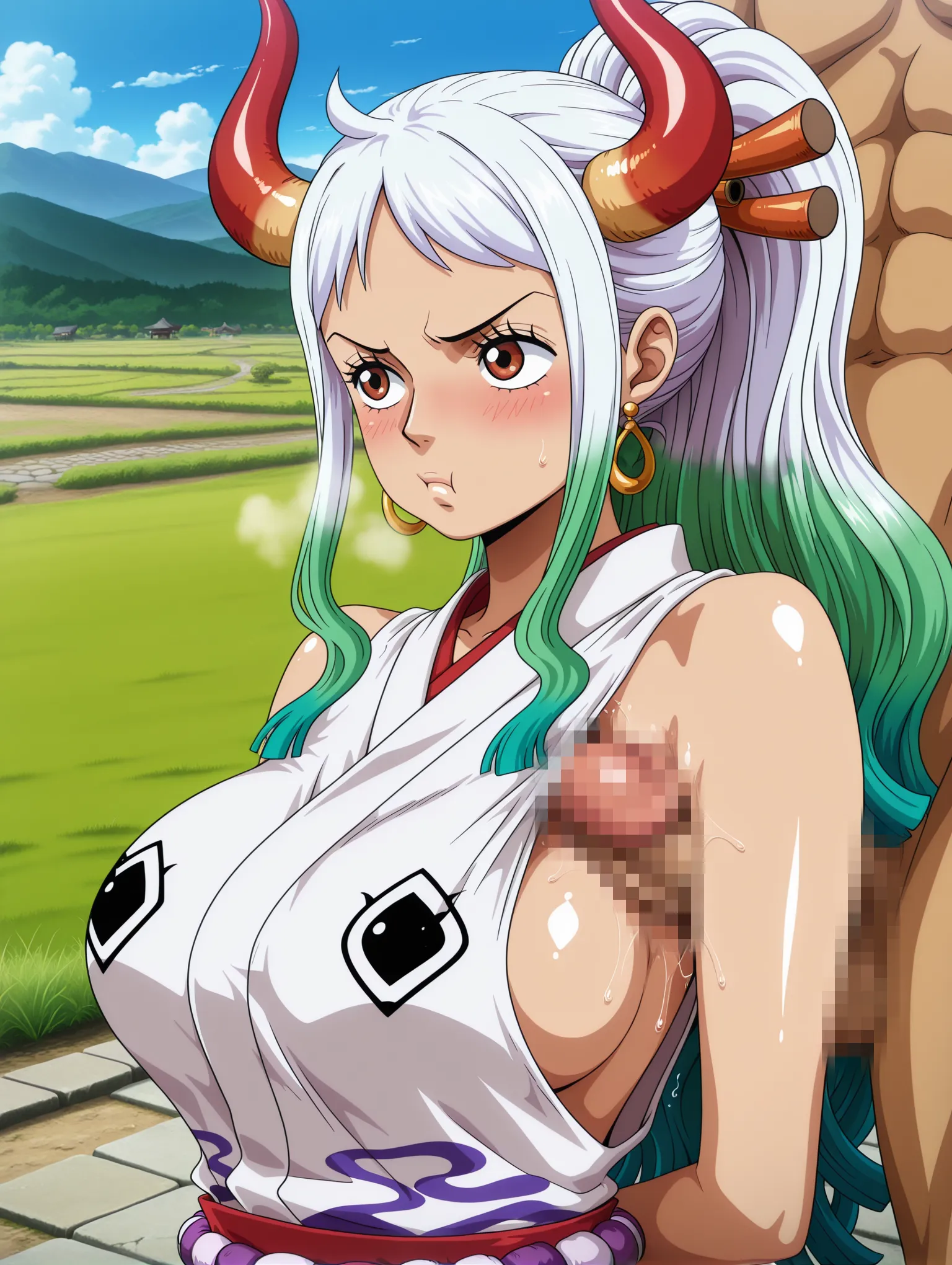 腋コキ