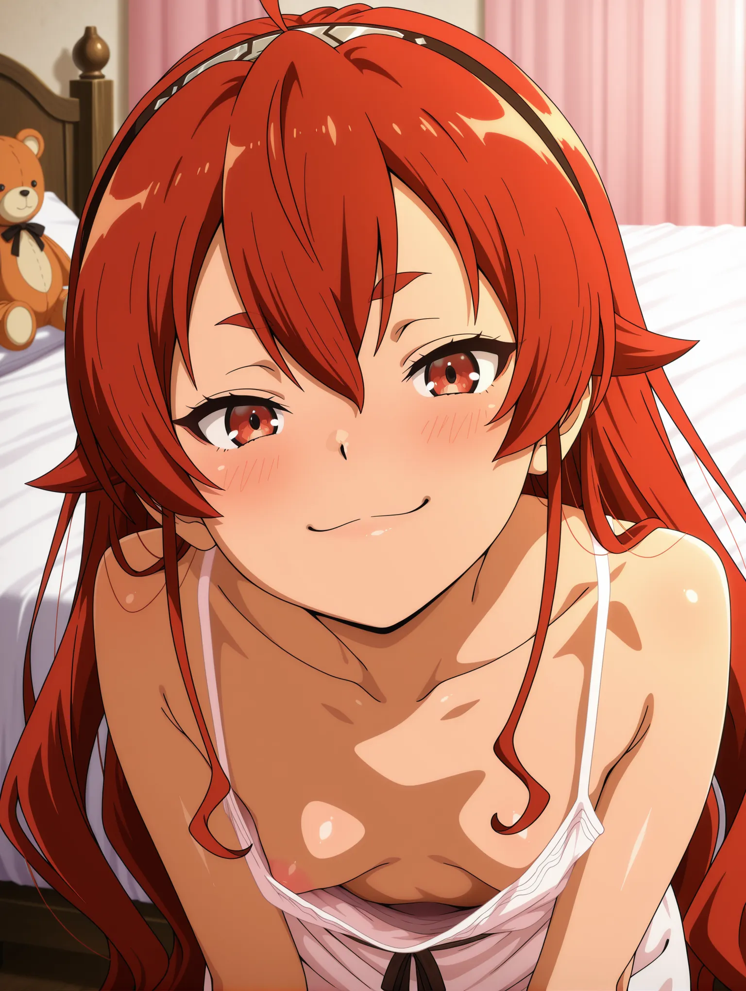 胸チラ