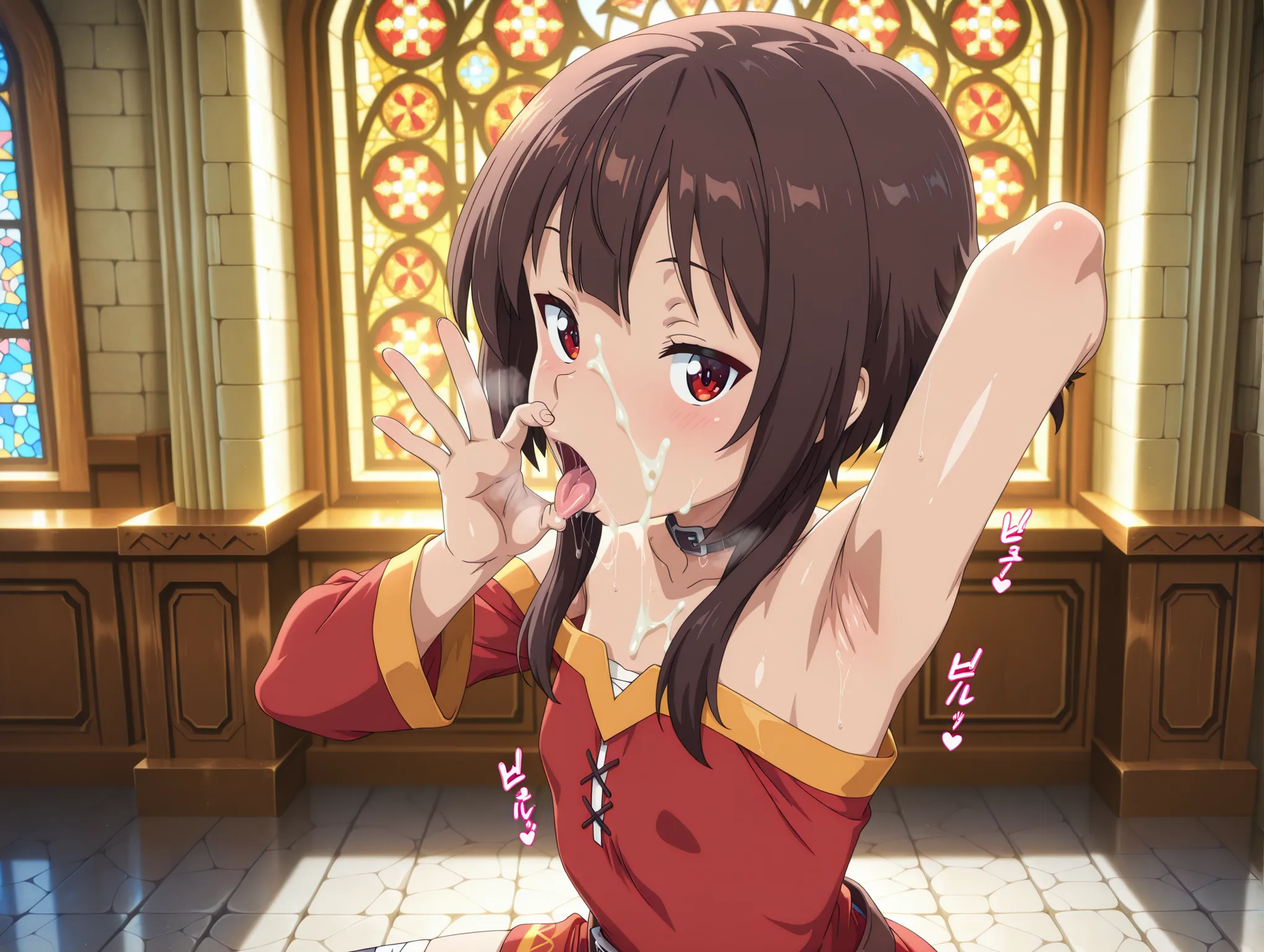顔射