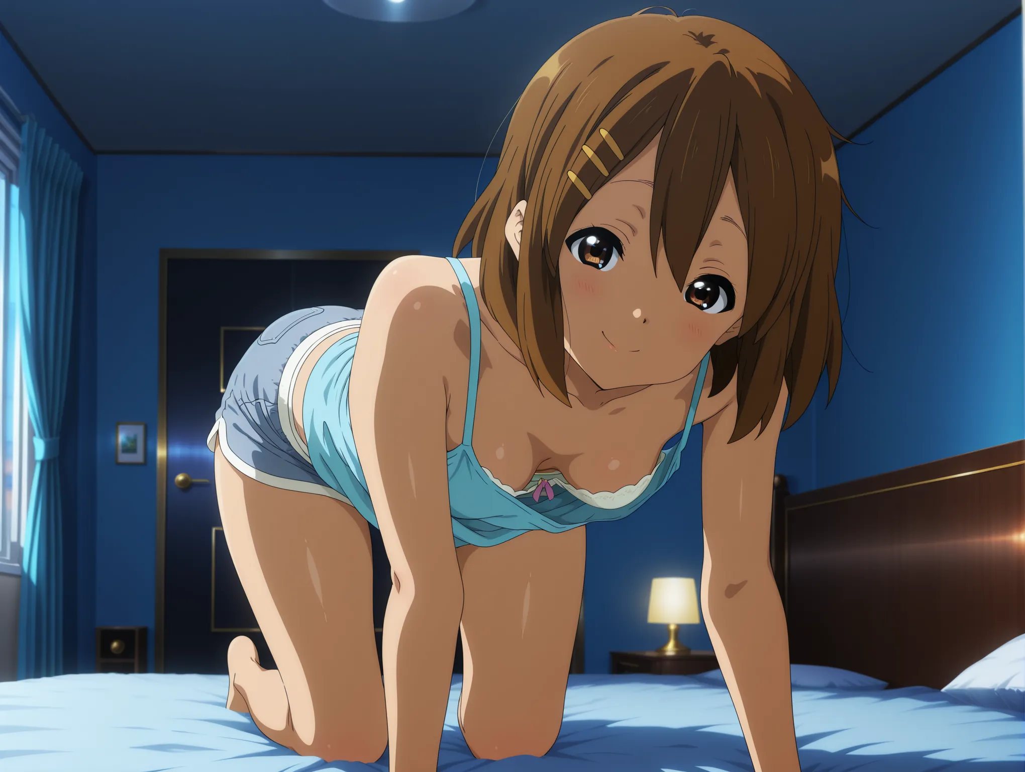 胸チラ