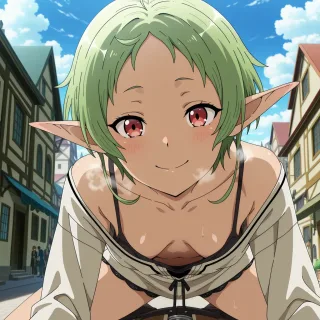 胸チラ