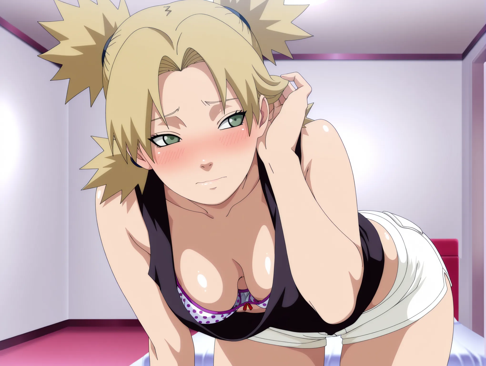 胸チラ