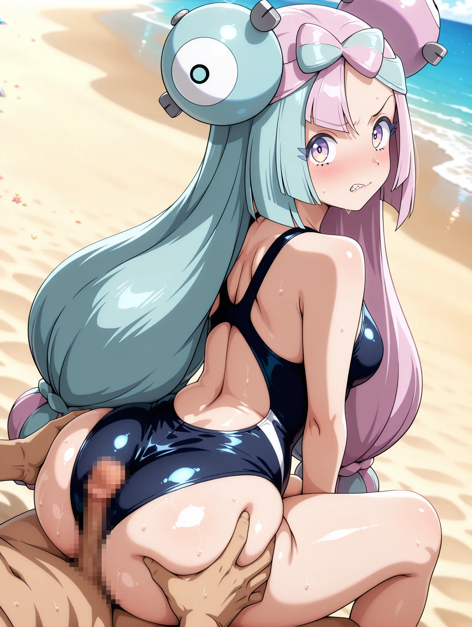 尻コキ