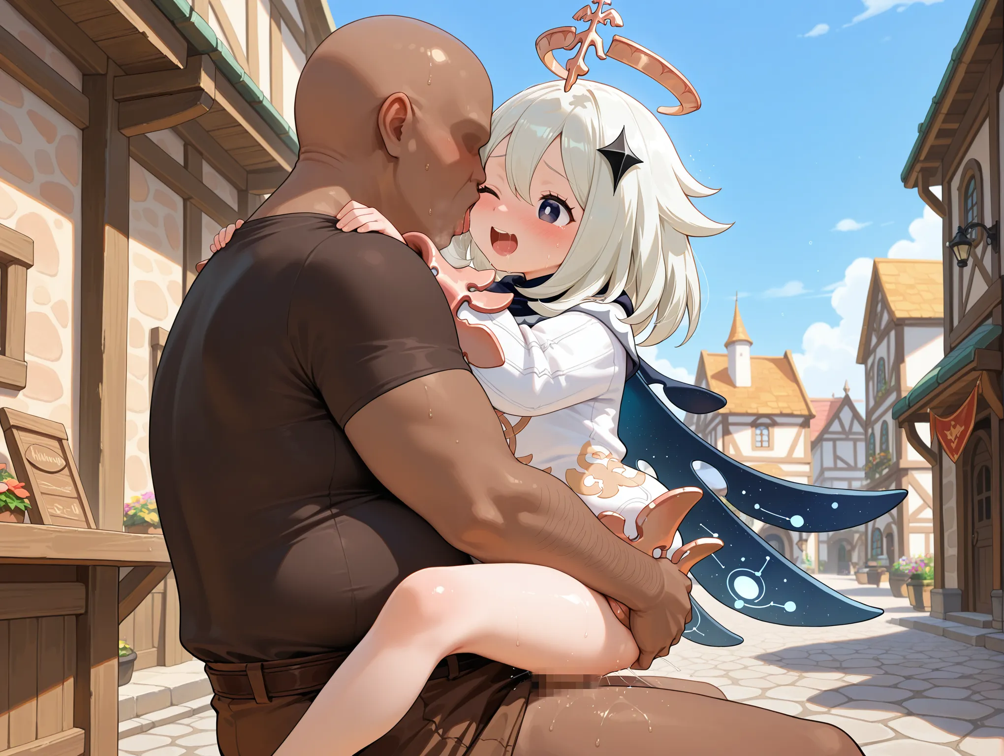 対面座位セックス