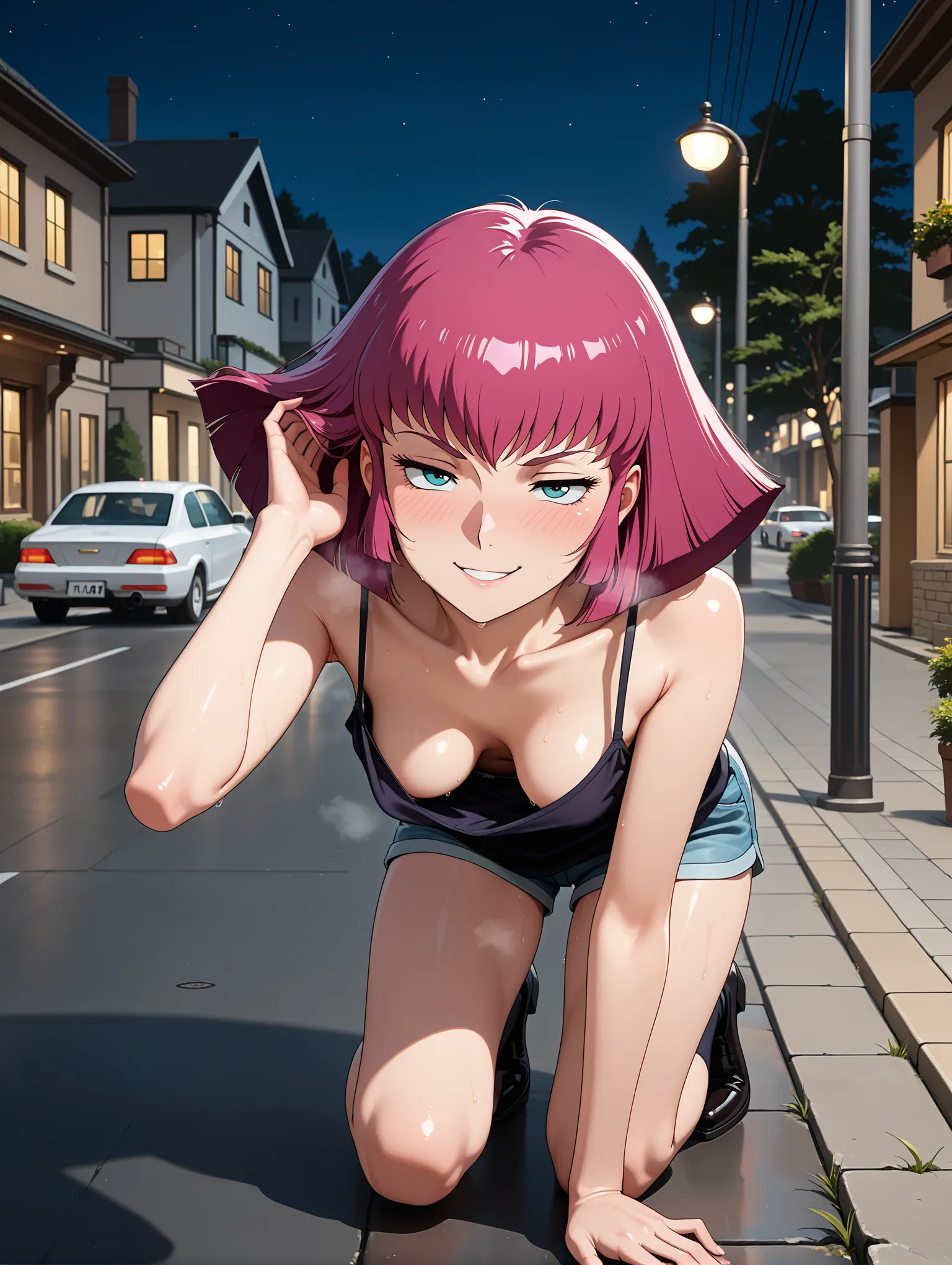 胸チラ