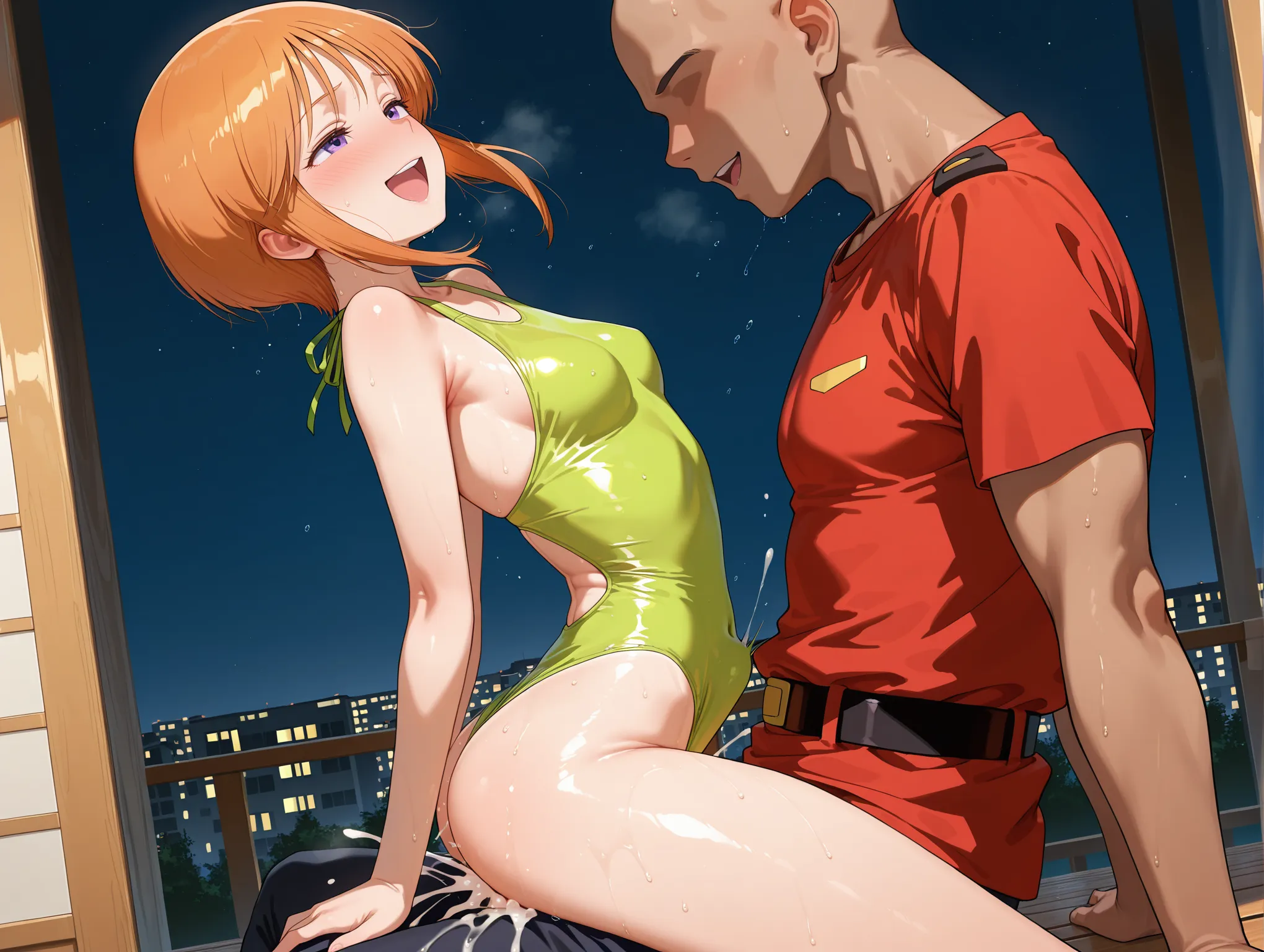 対面座位セックス