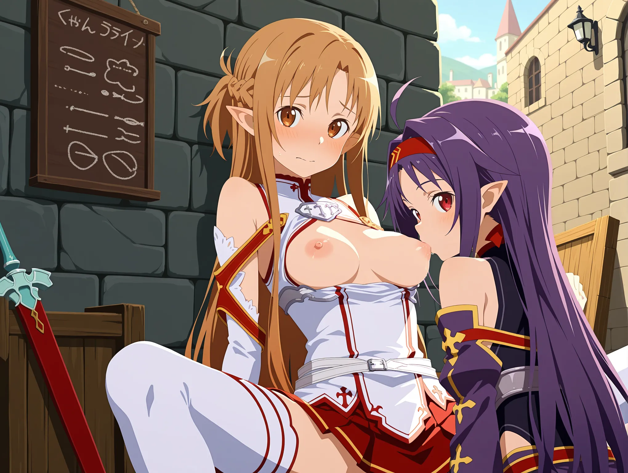 乳吸い