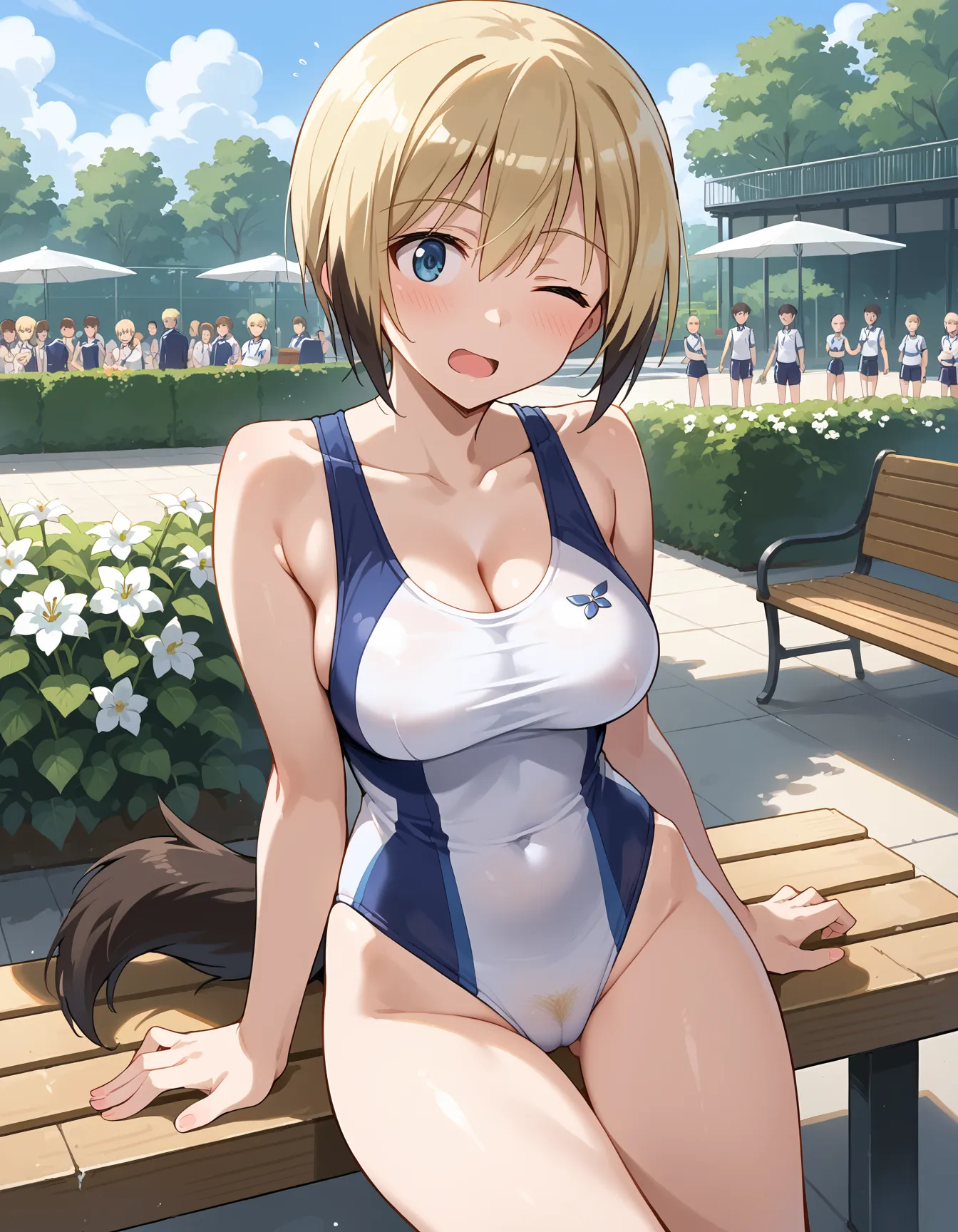 谷間