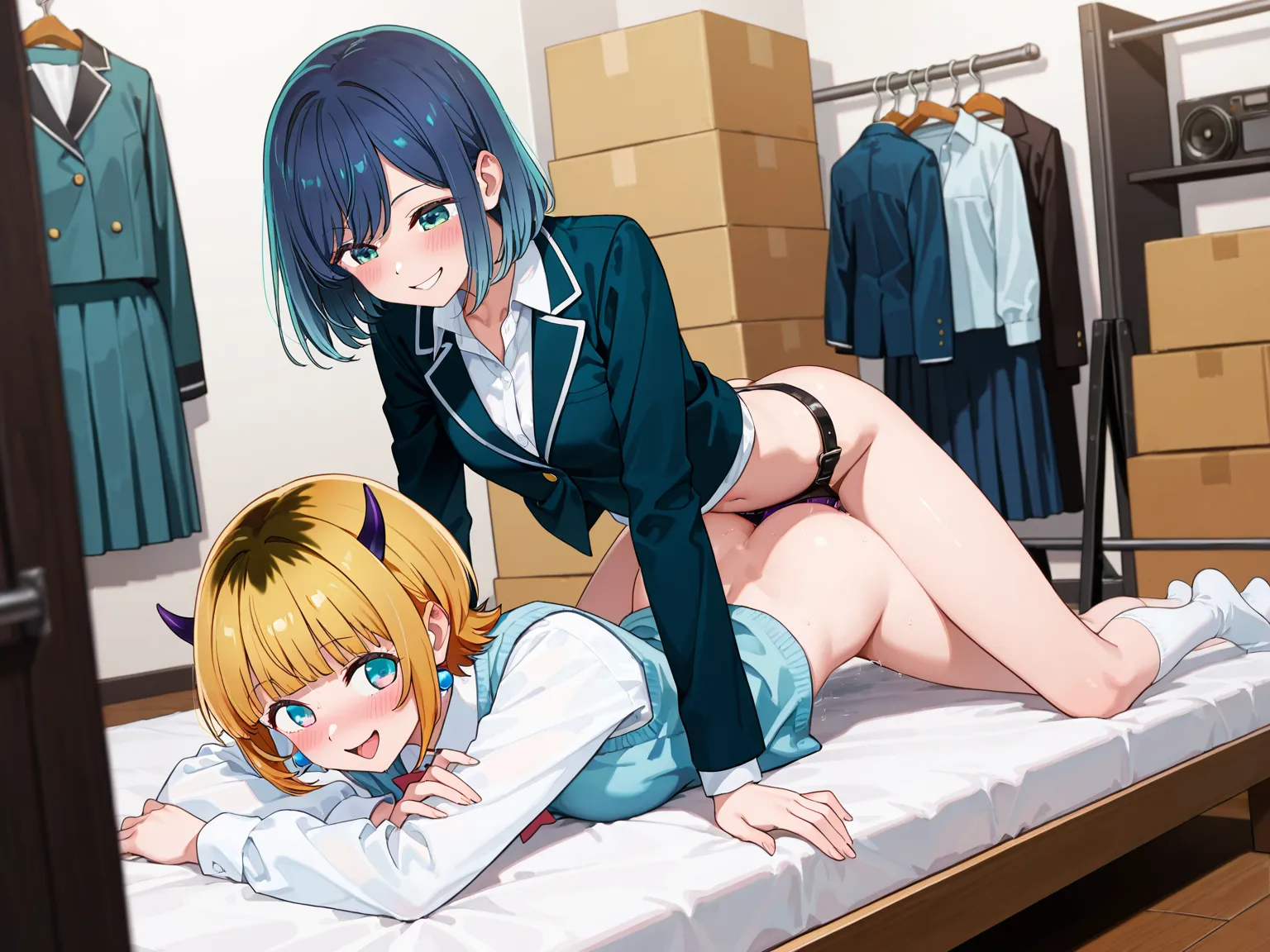 寝バック
