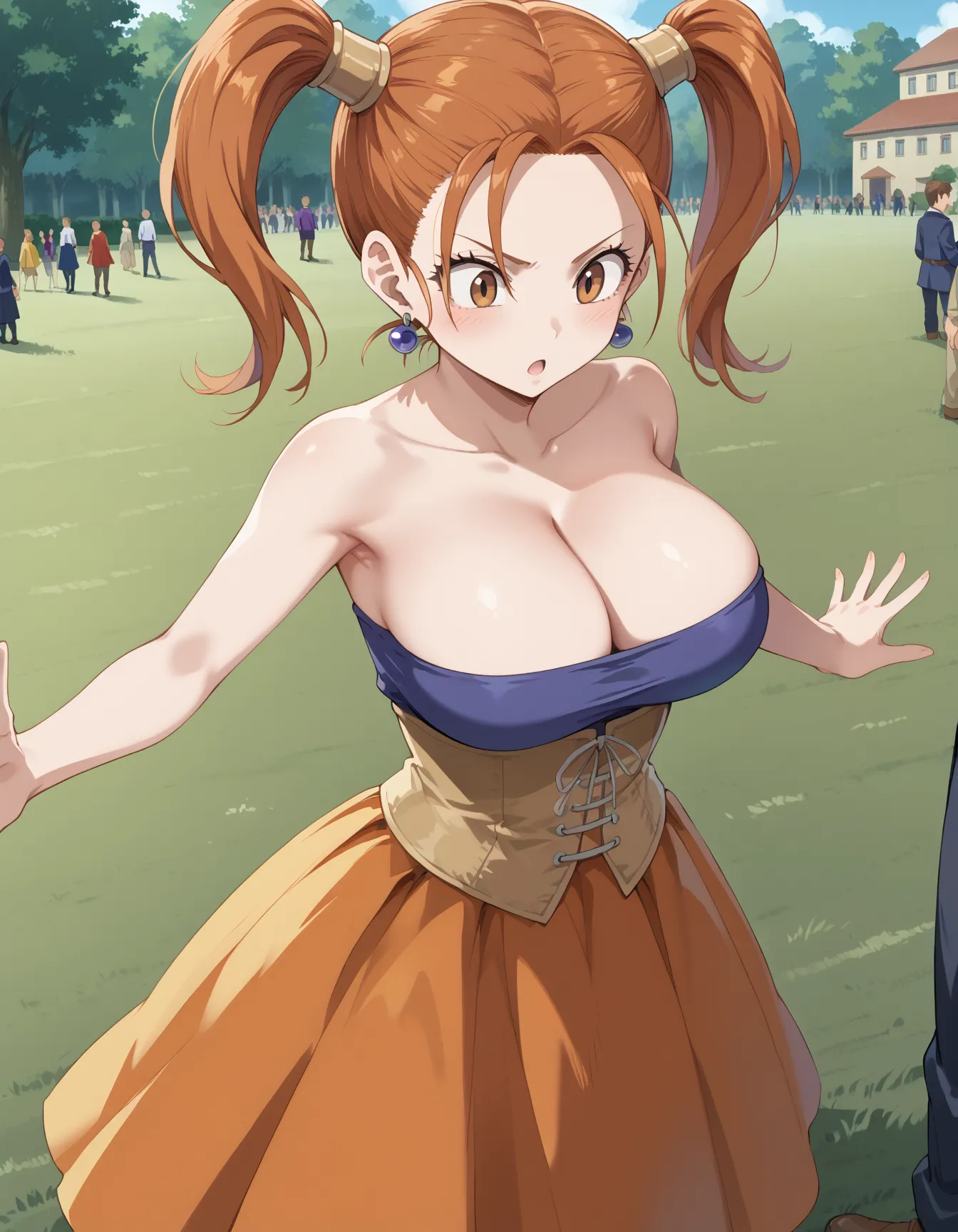 谷間