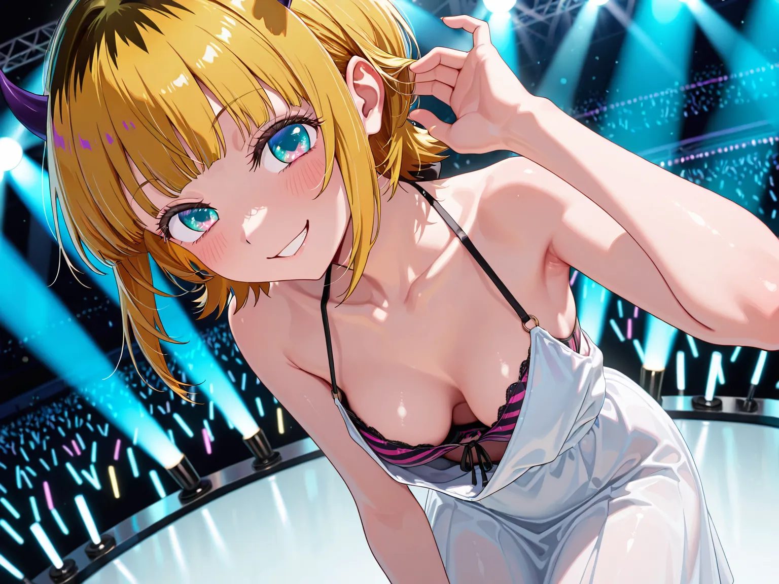 胸チラ