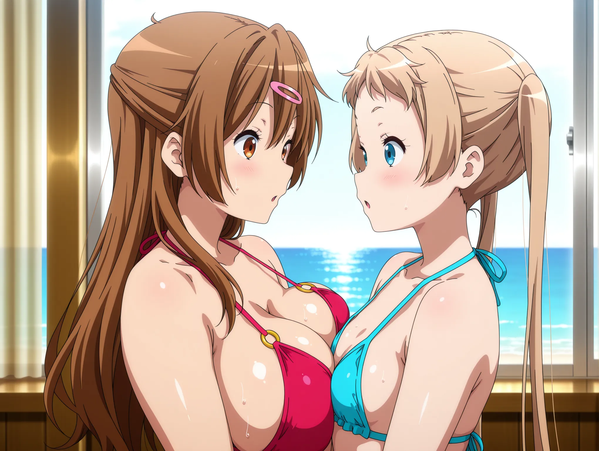 谷間