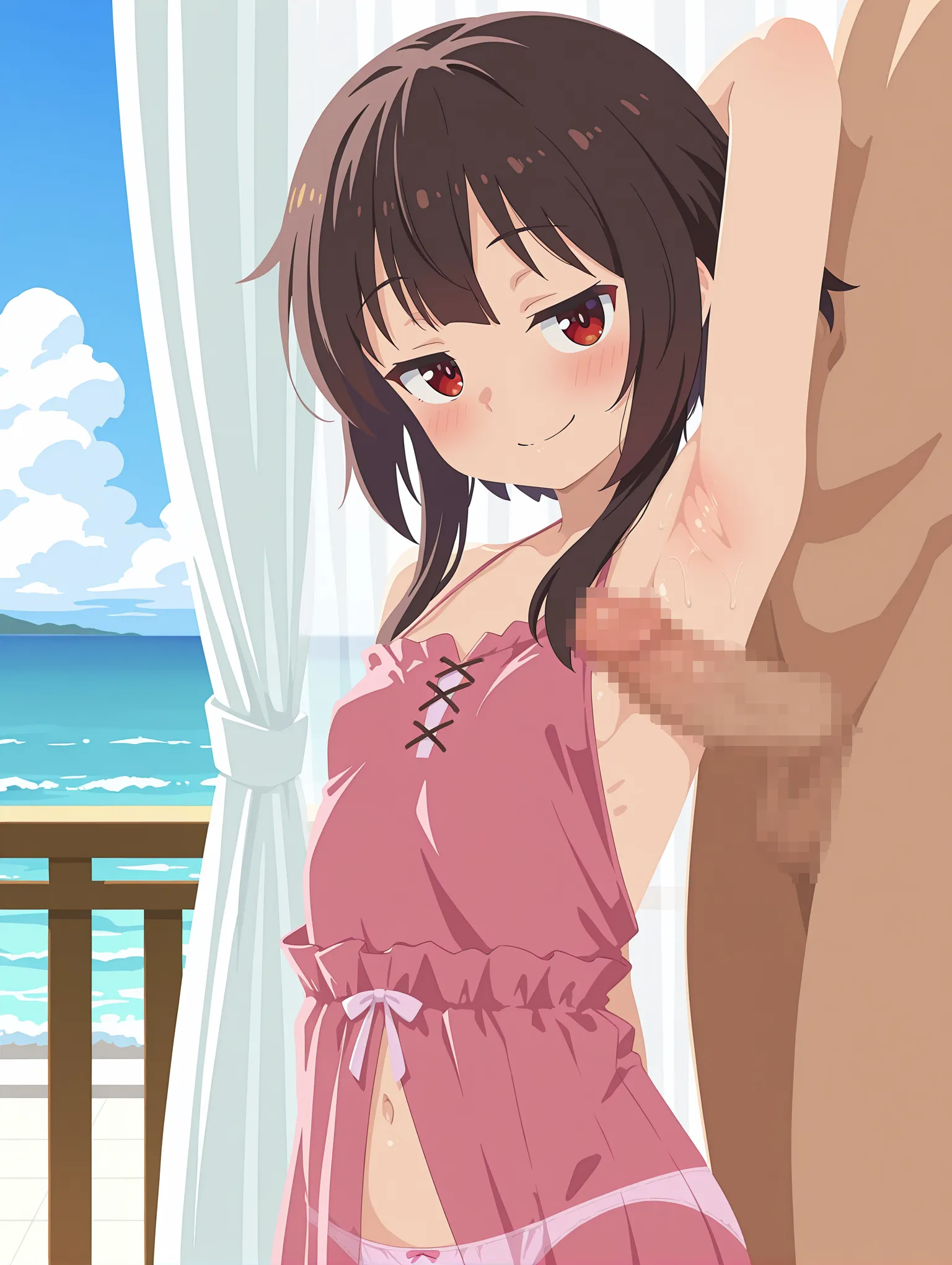 腋コキ