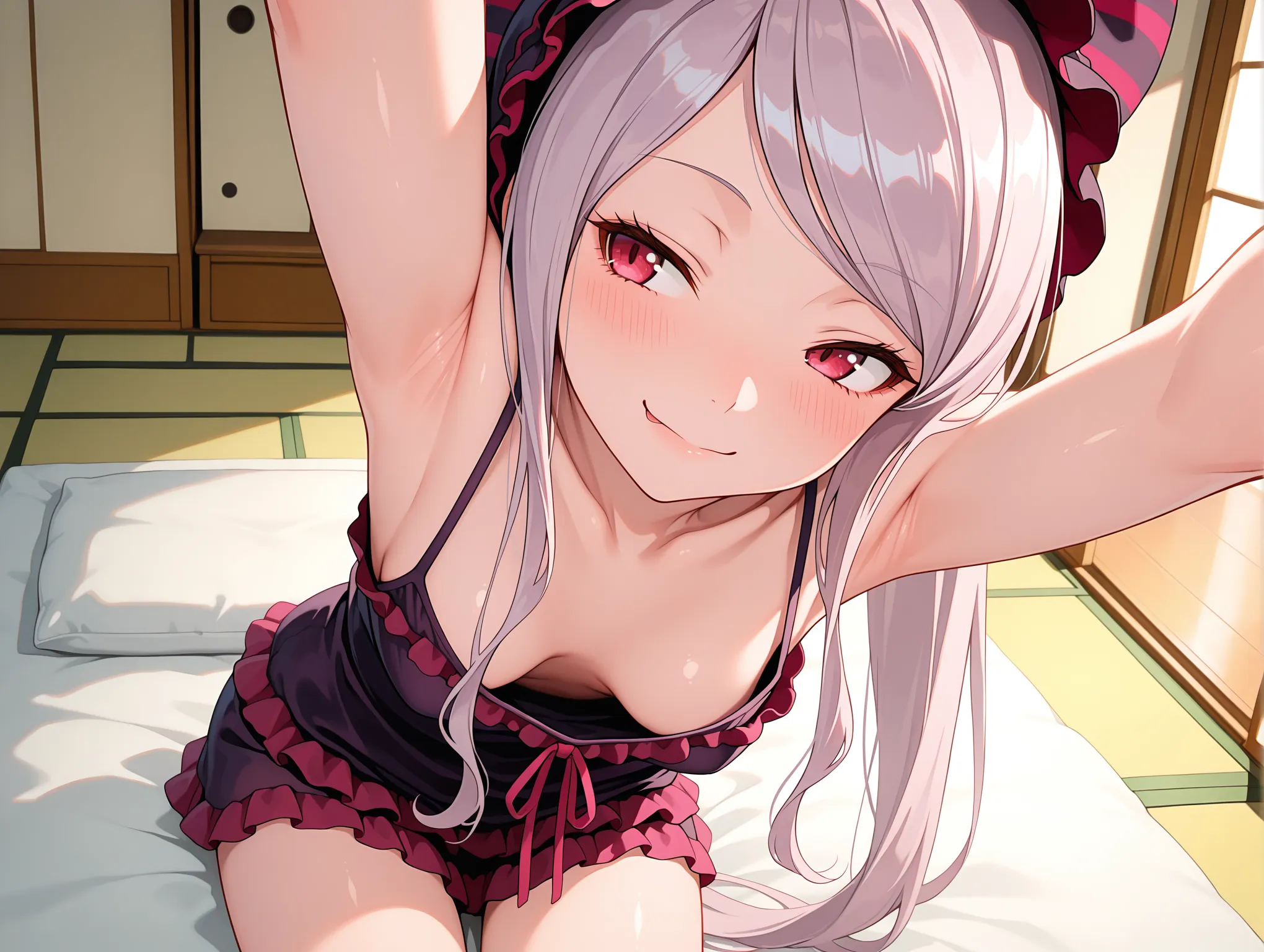 胸チラ