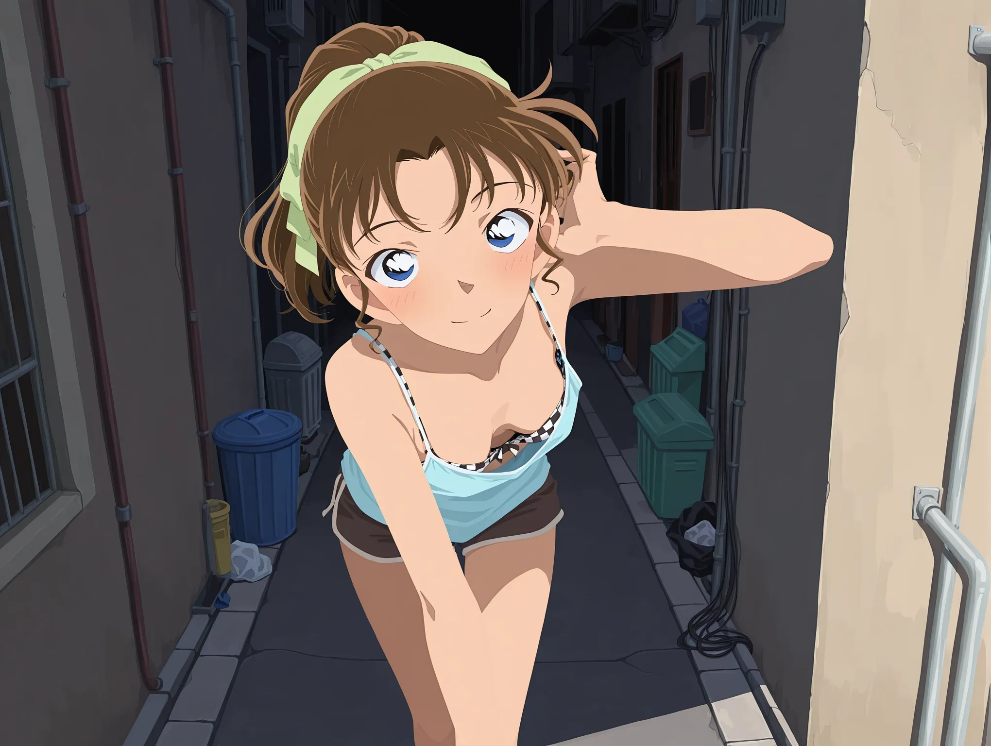 胸チラ