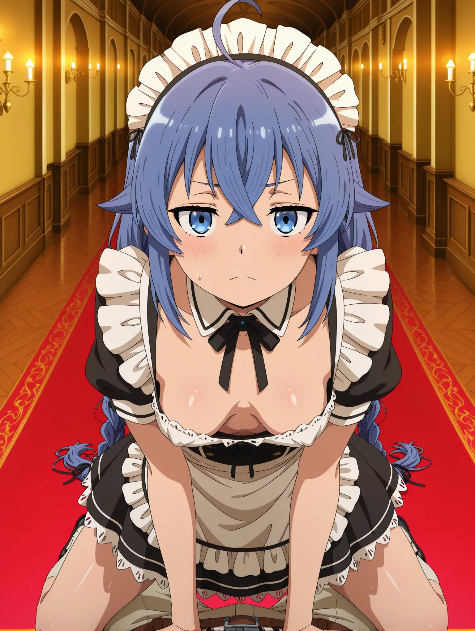 胸チラ