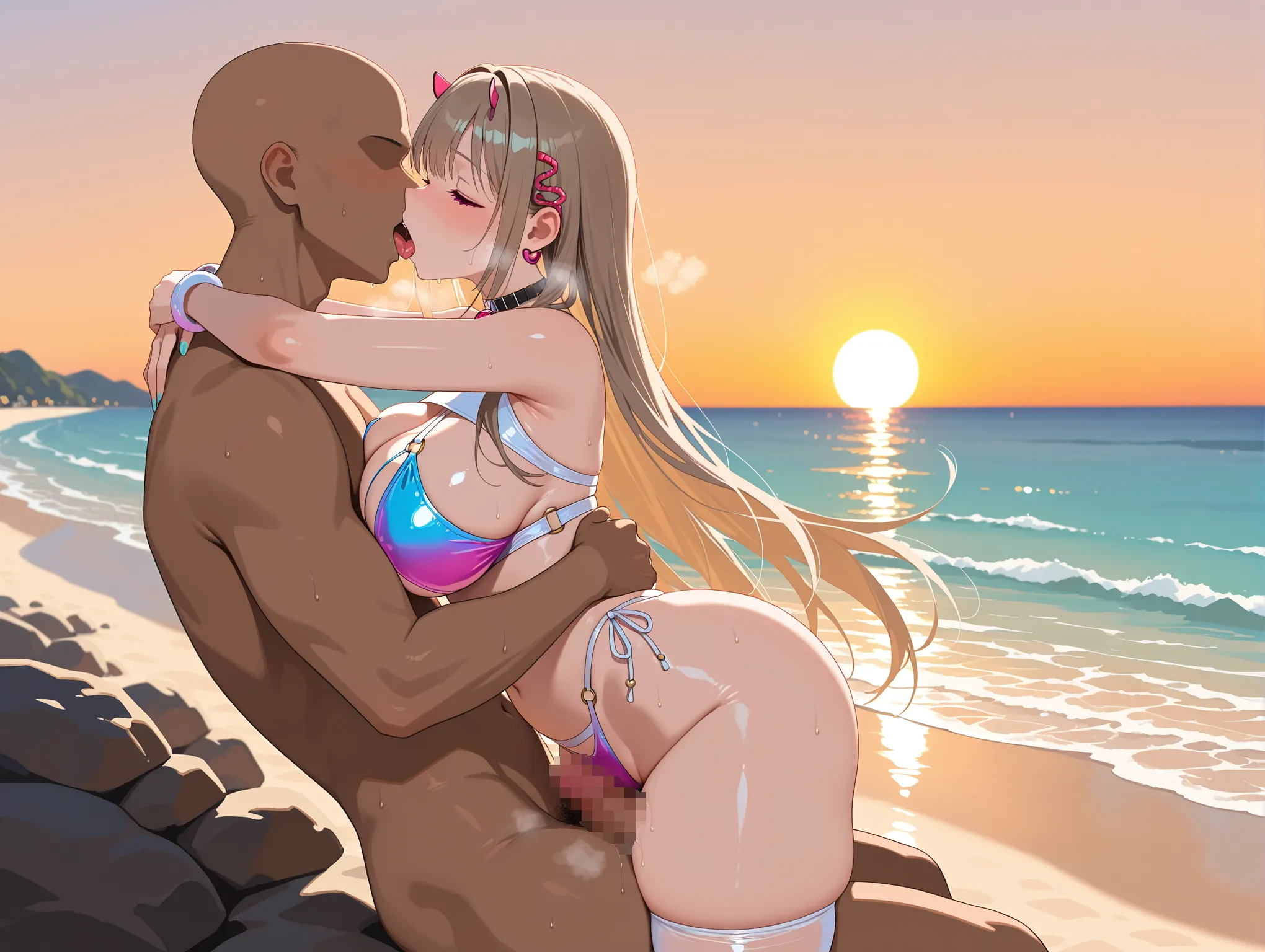 太ももコキ