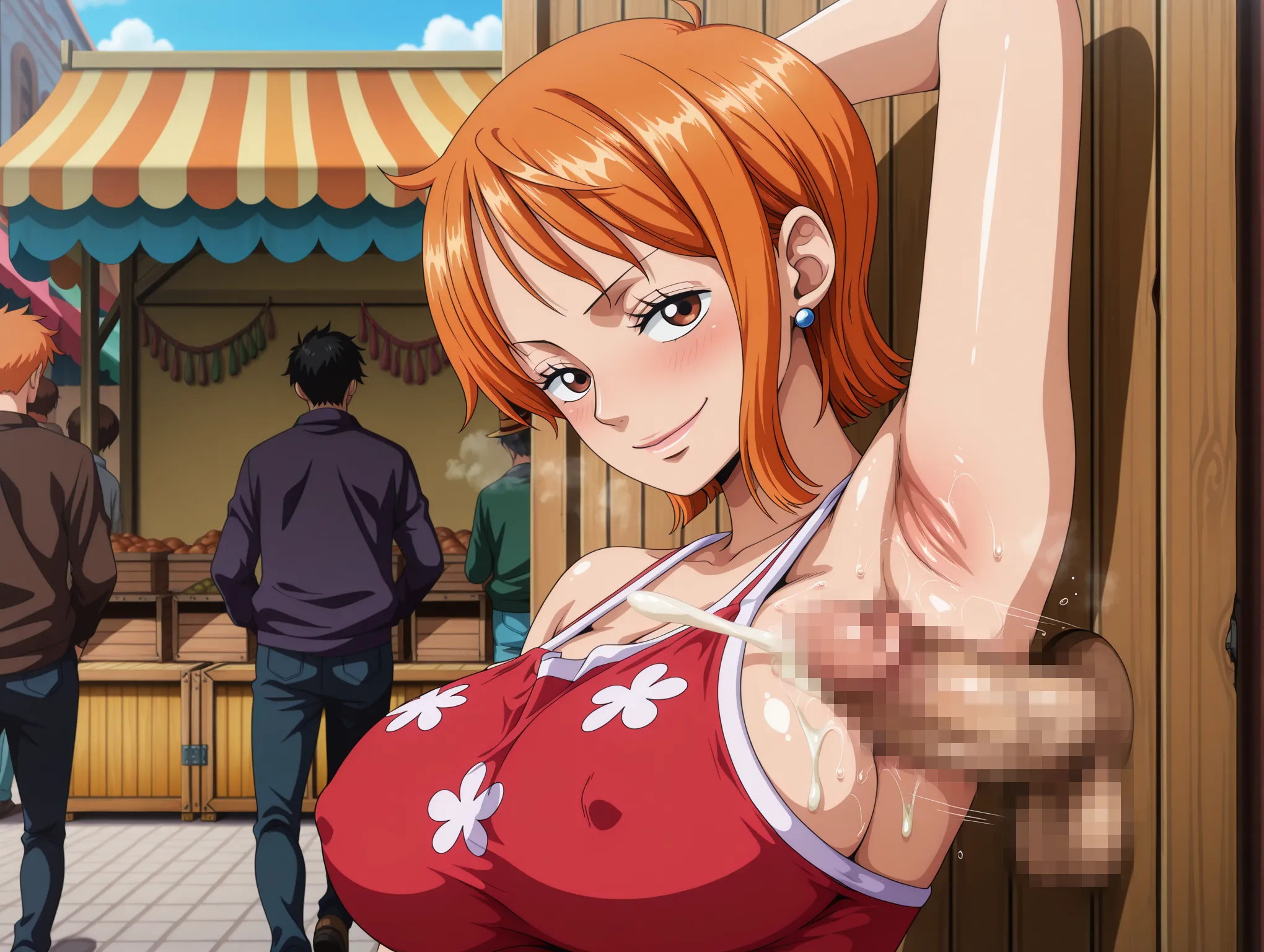 腋コキ