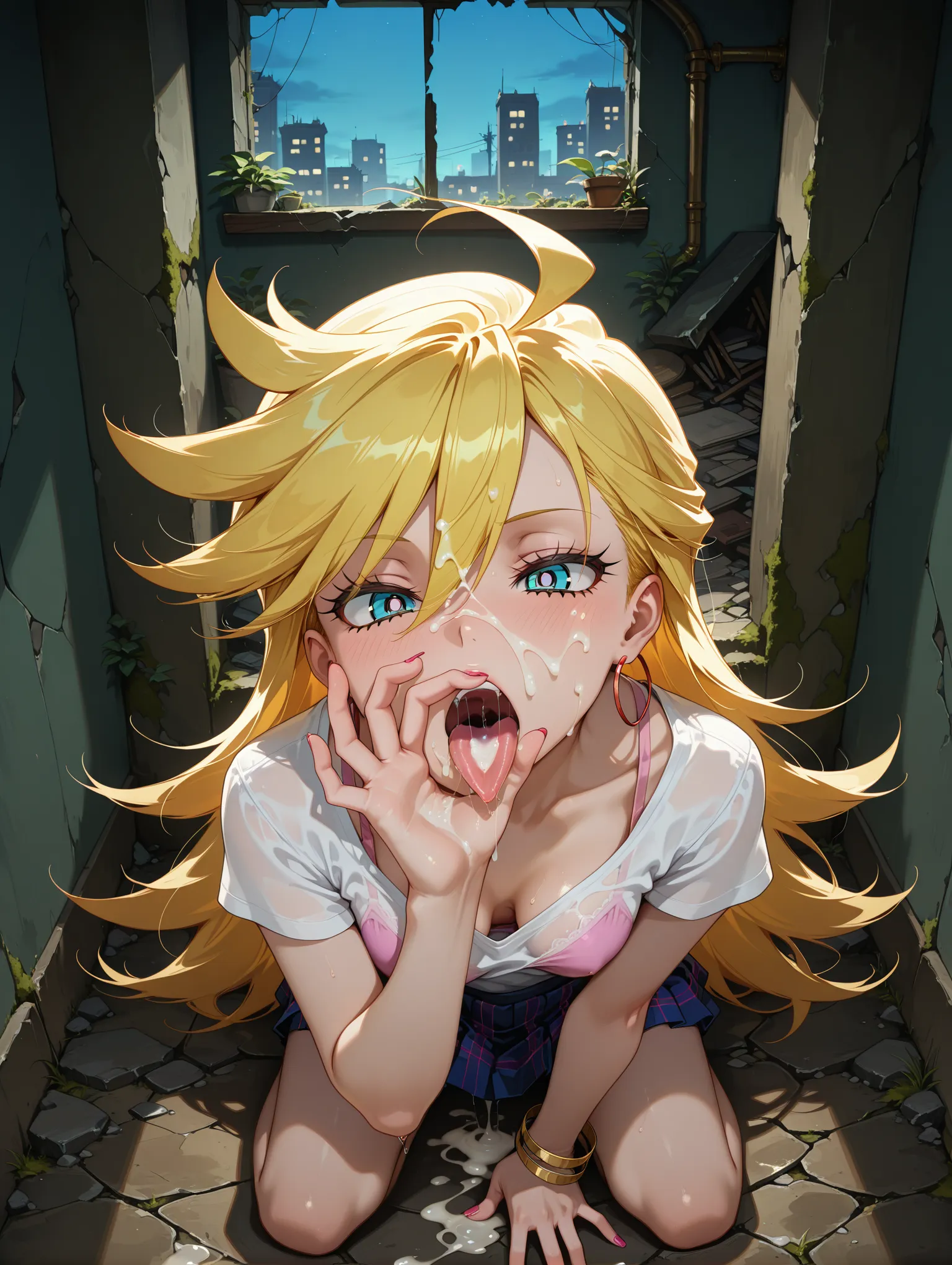 顔射