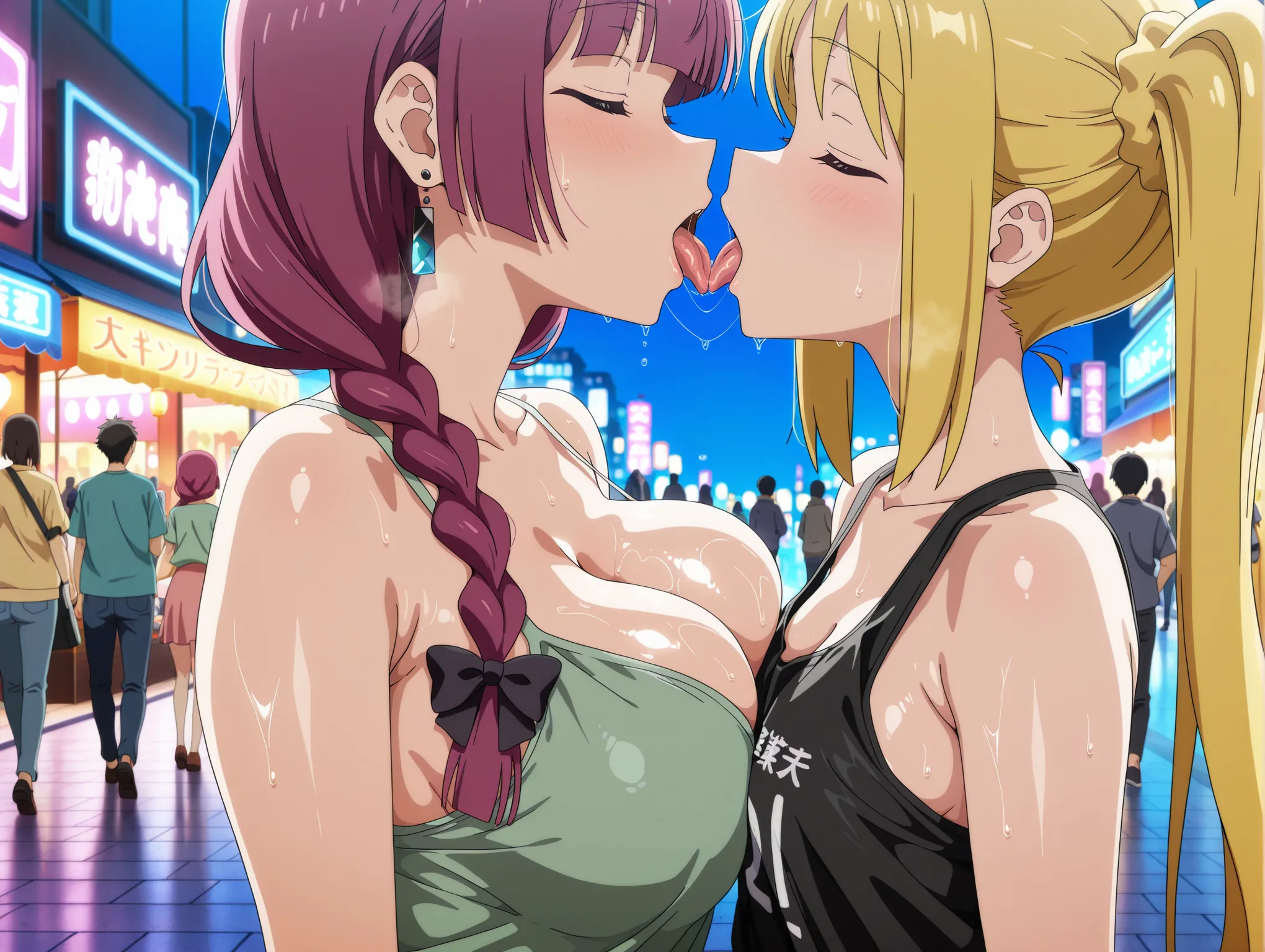 谷間