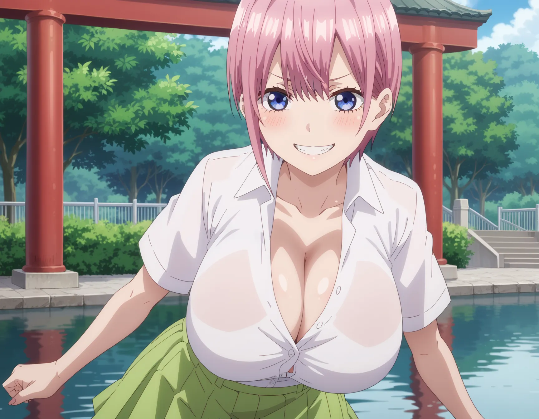谷間