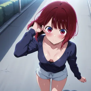 胸チラ