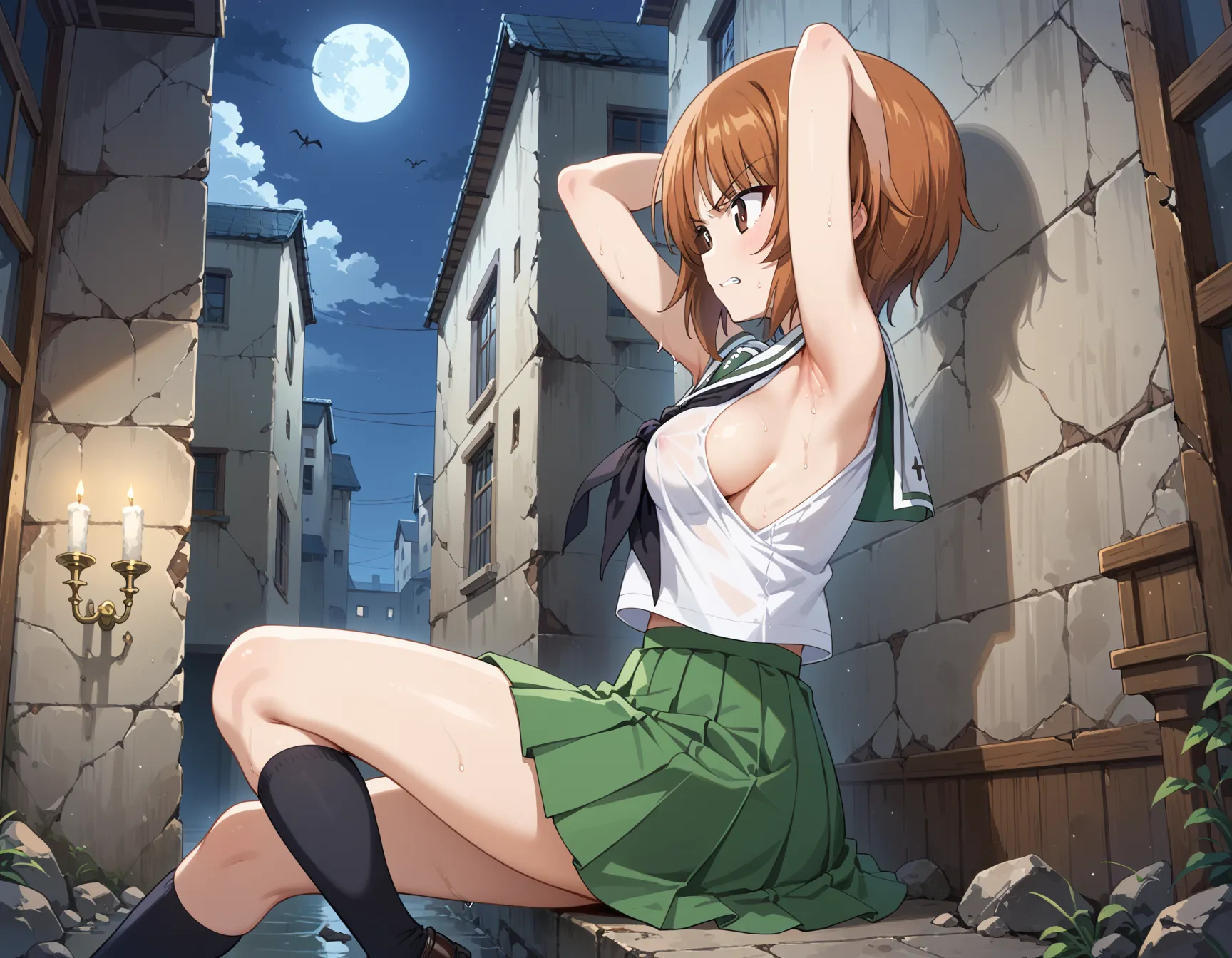 横乳