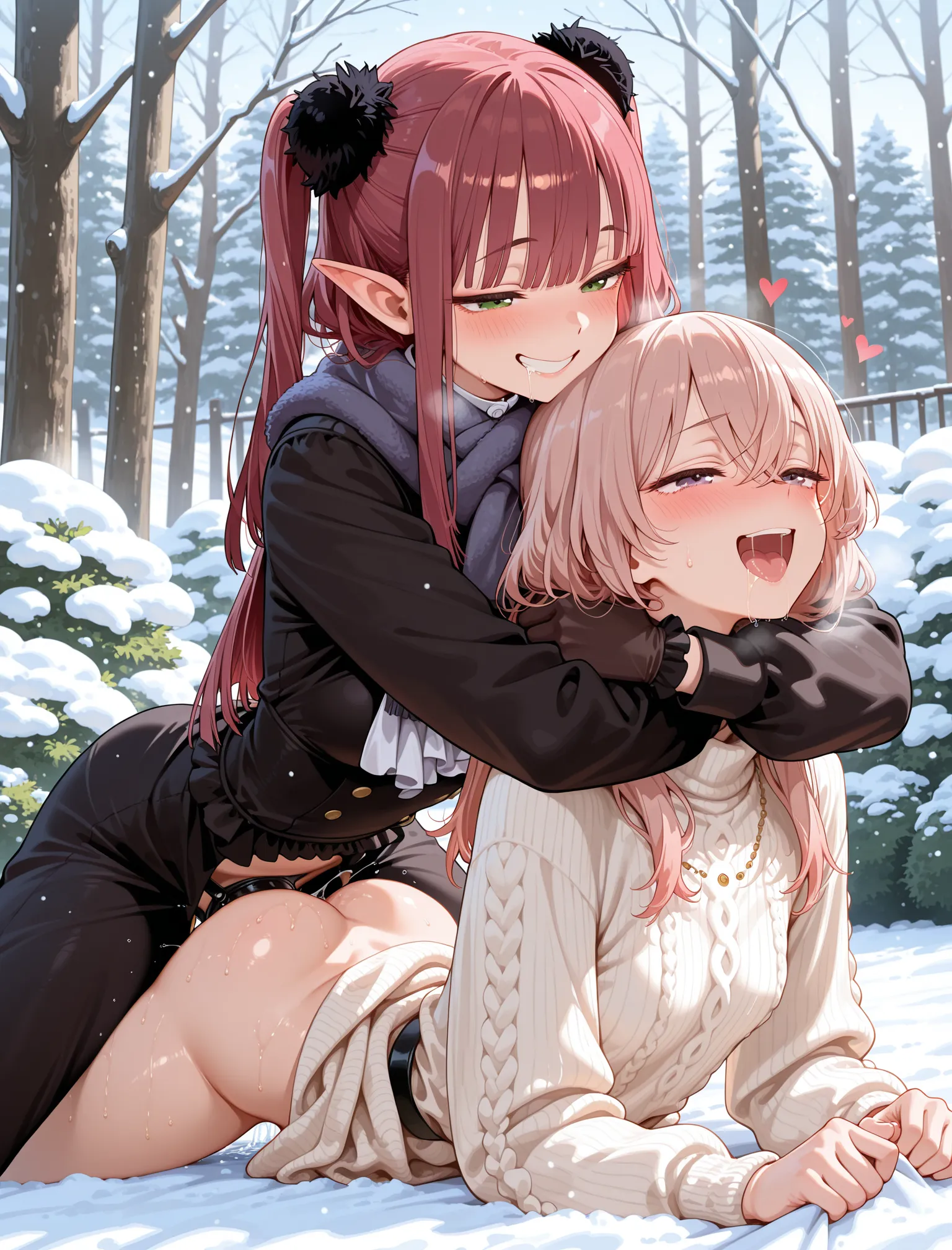寝バック