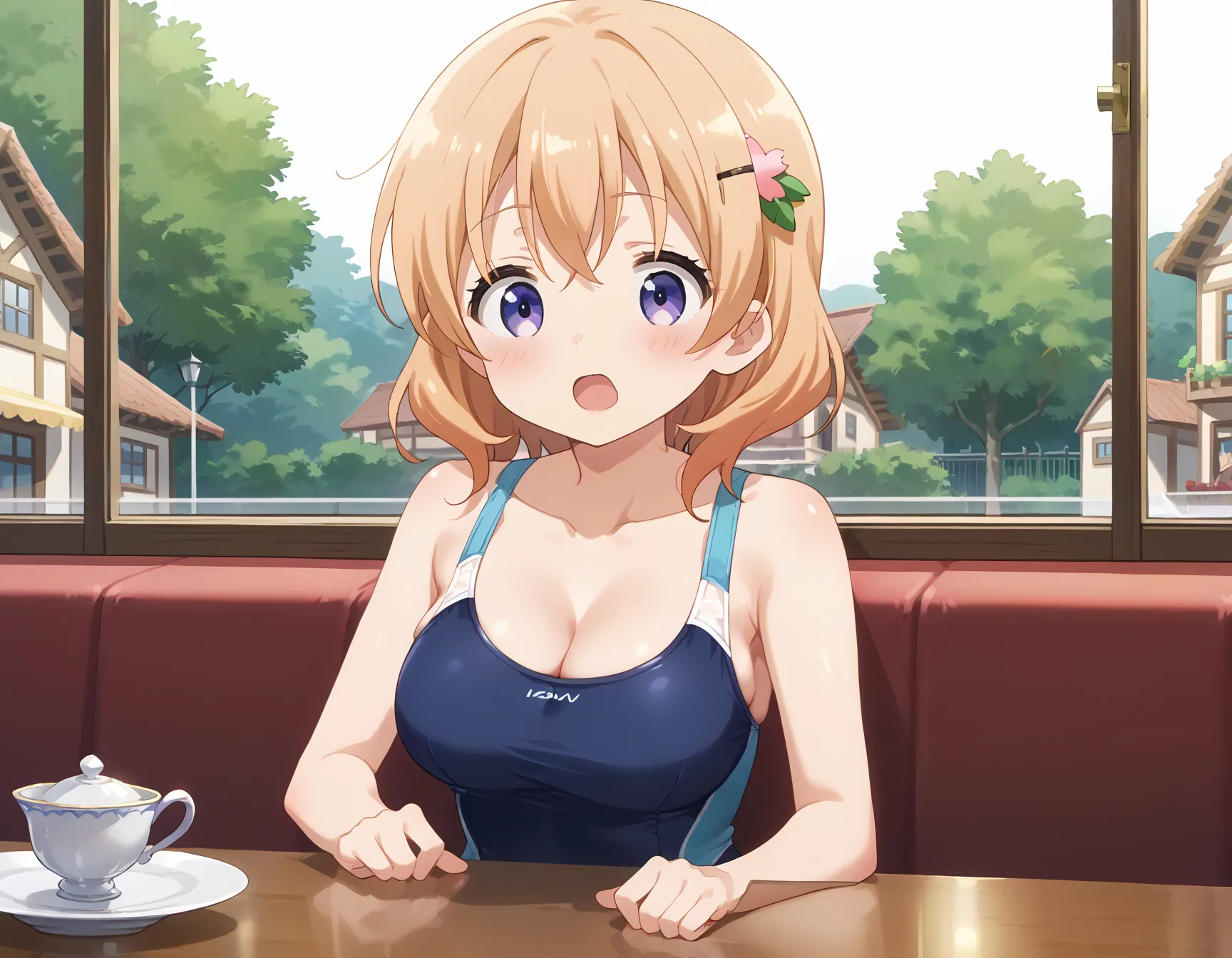 谷間