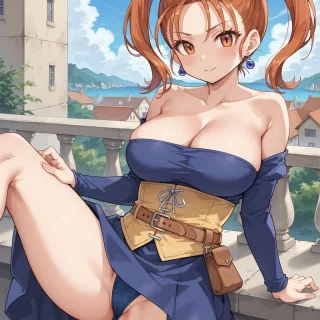 谷間