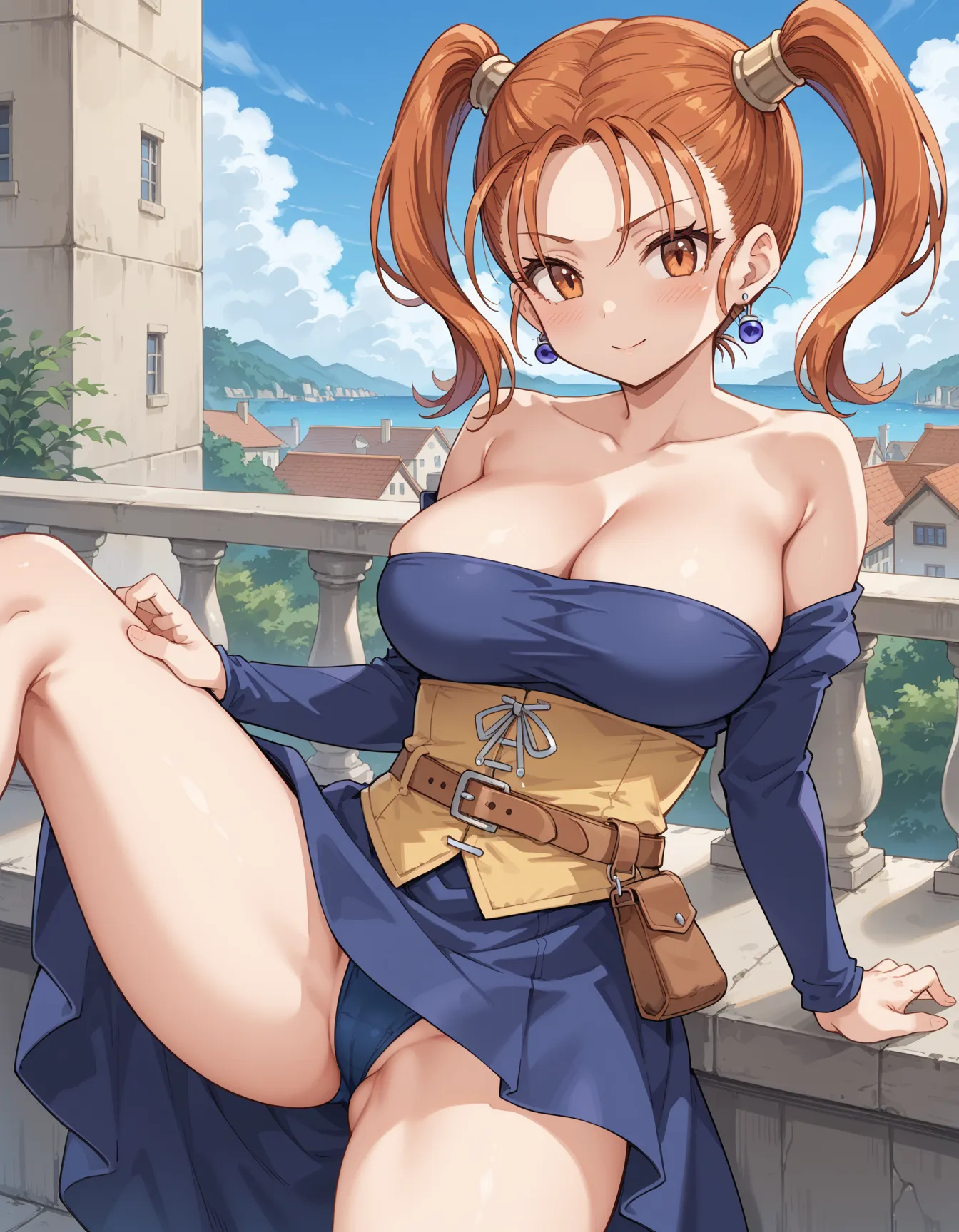 谷間
