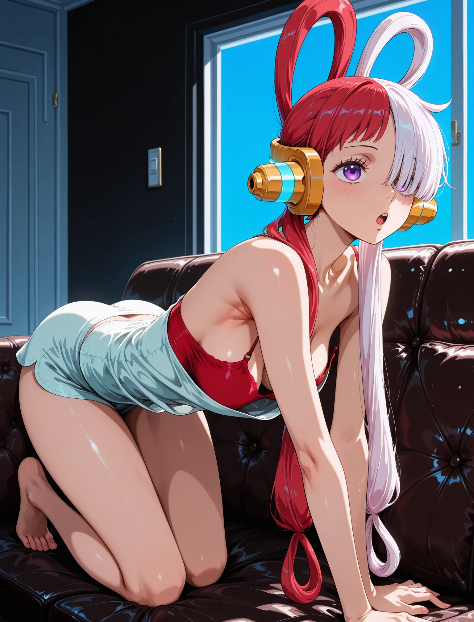 胸チラ
