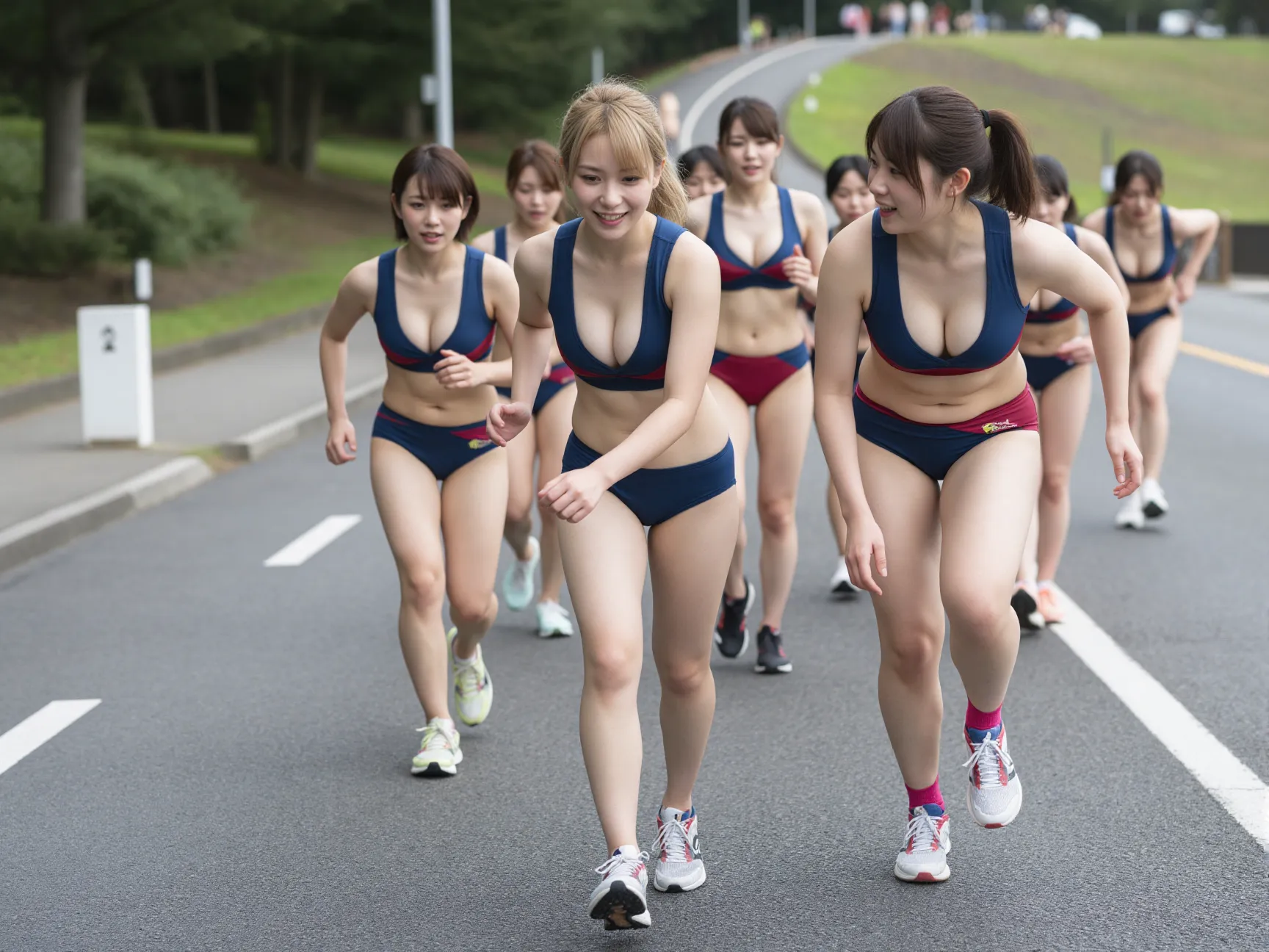 谷間